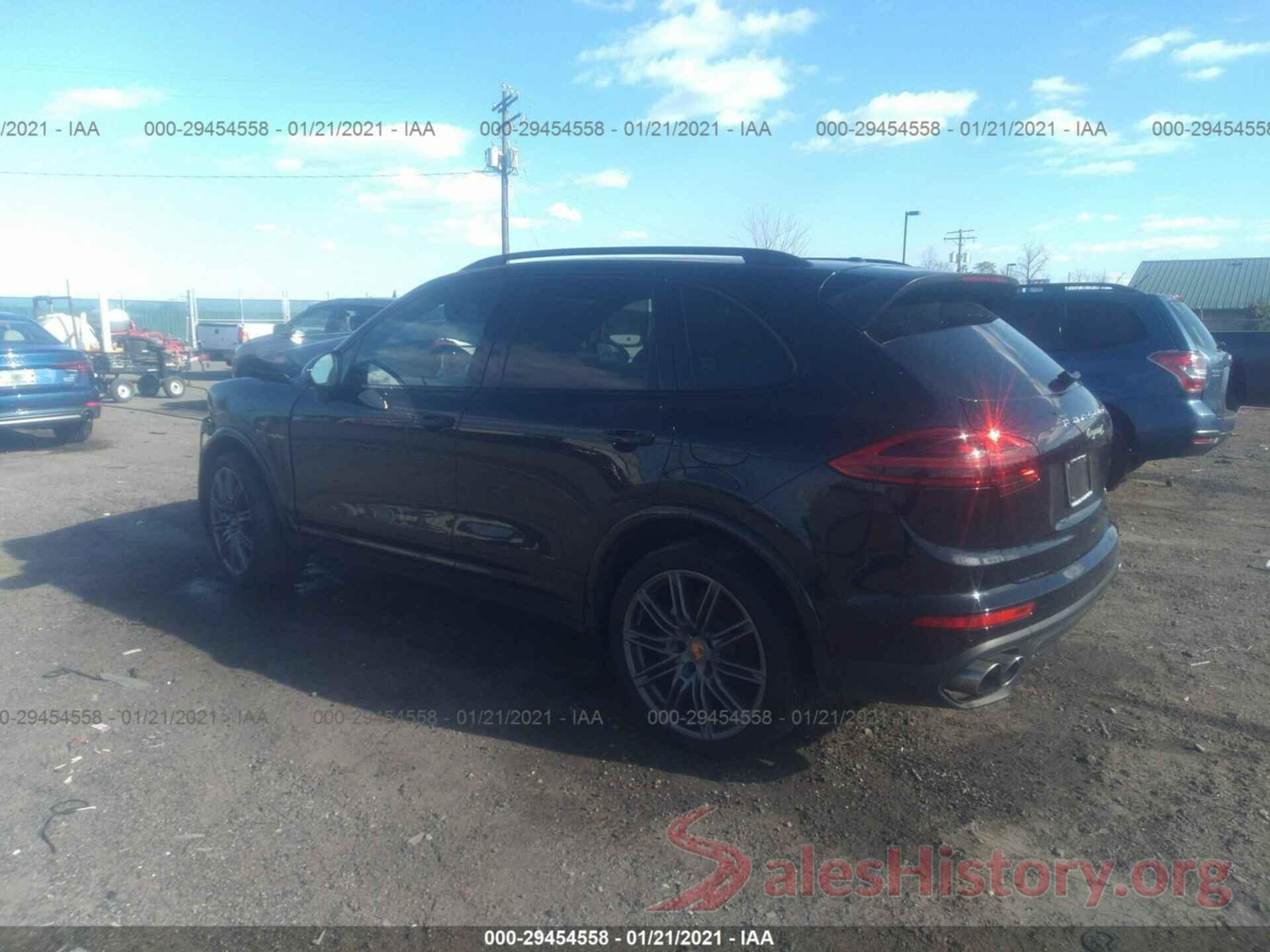 WP1AE2A25HLA76274 2017 PORSCHE CAYENNE