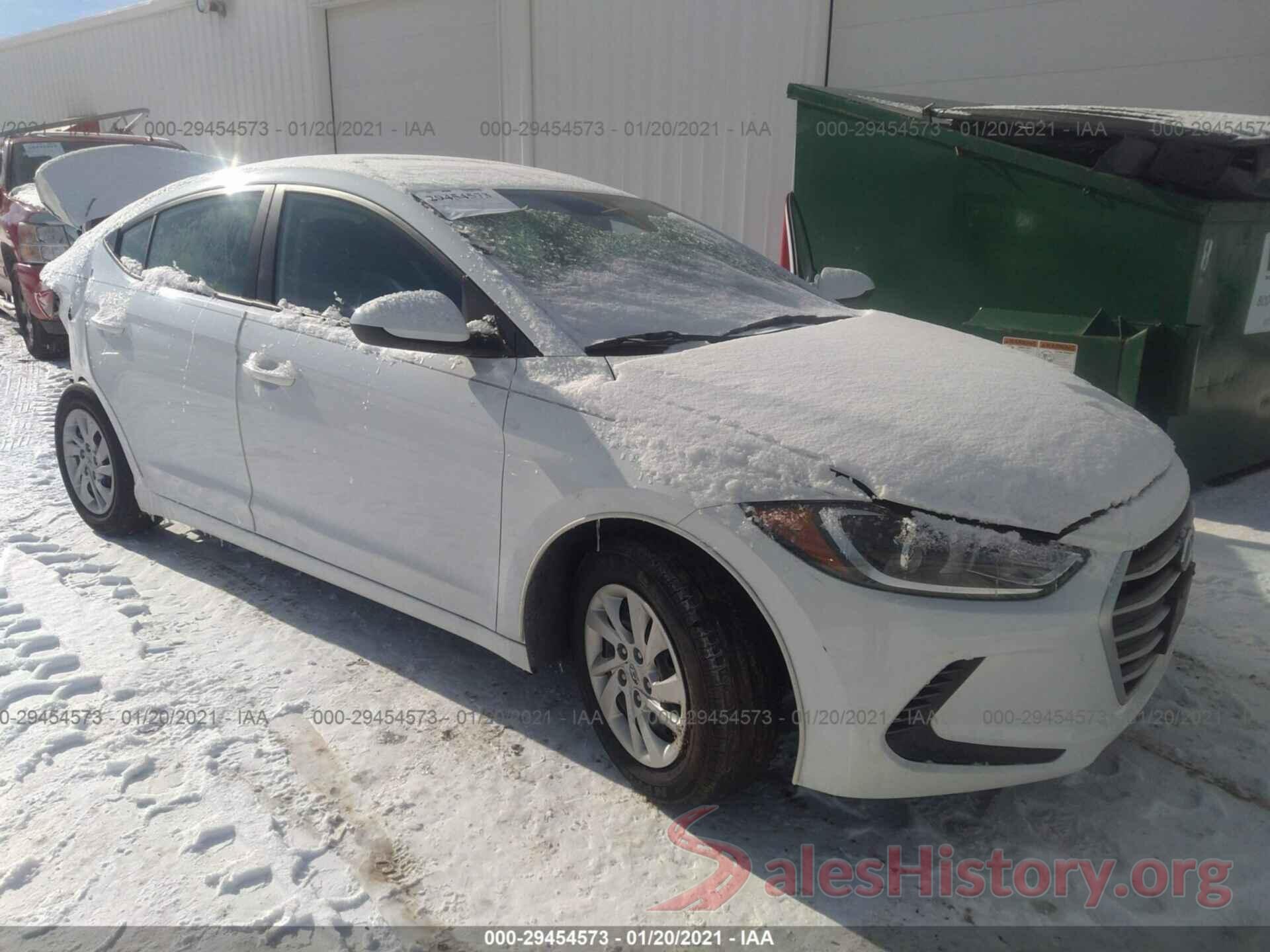 5NPD74LF5JH402864 2018 HYUNDAI ELANTRA