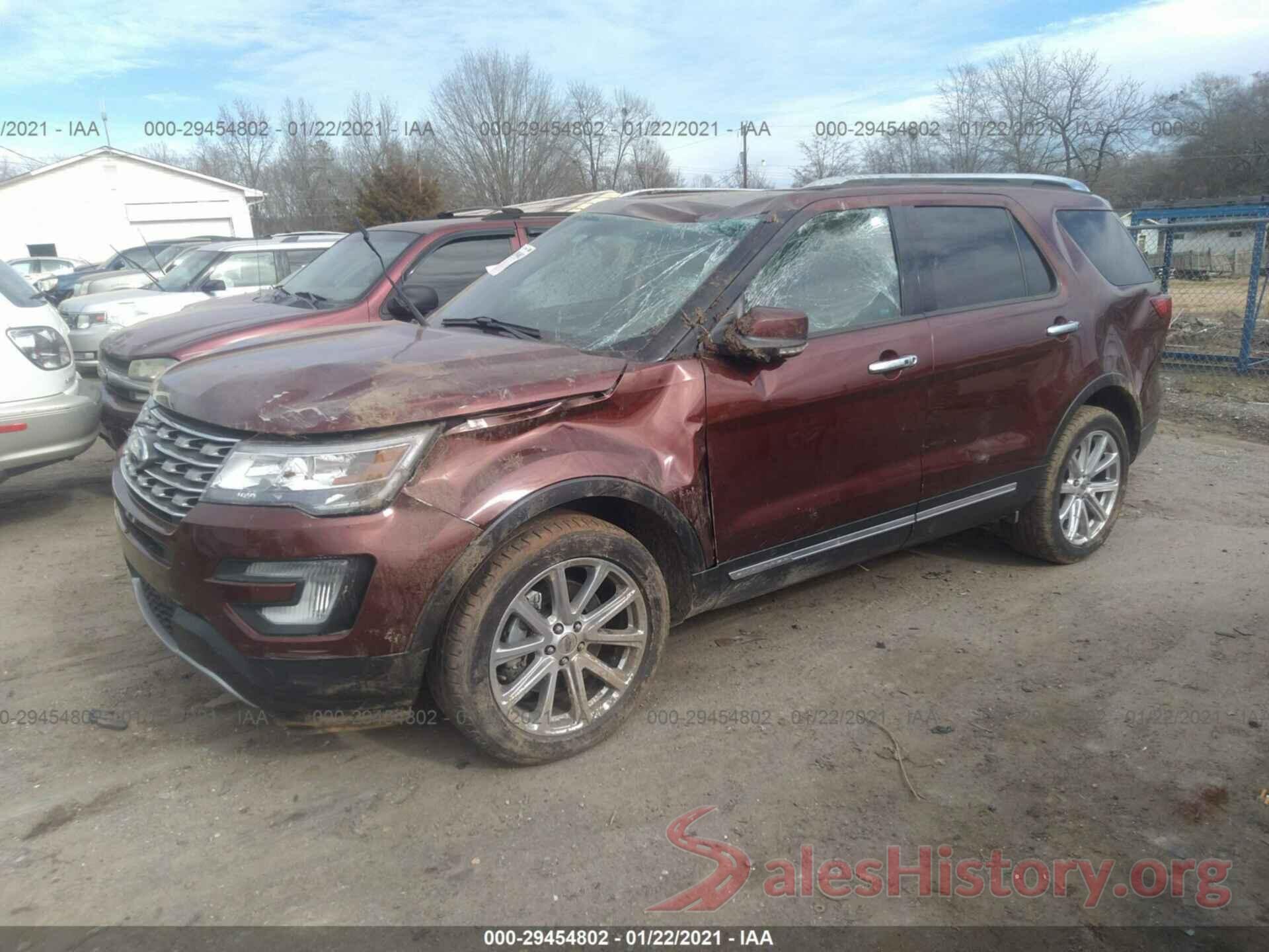 1FM5K8F88GGC54211 2016 FORD EXPLORER