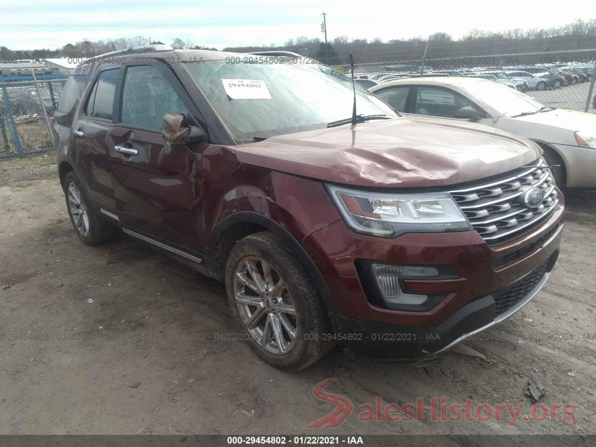 1FM5K8F88GGC54211 2016 FORD EXPLORER