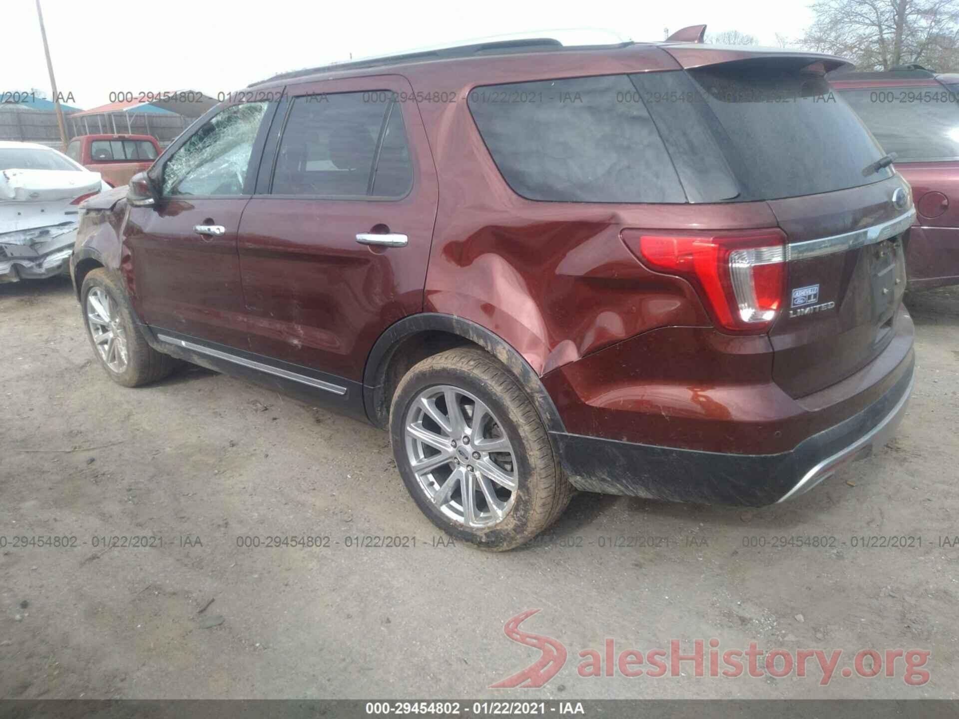 1FM5K8F88GGC54211 2016 FORD EXPLORER