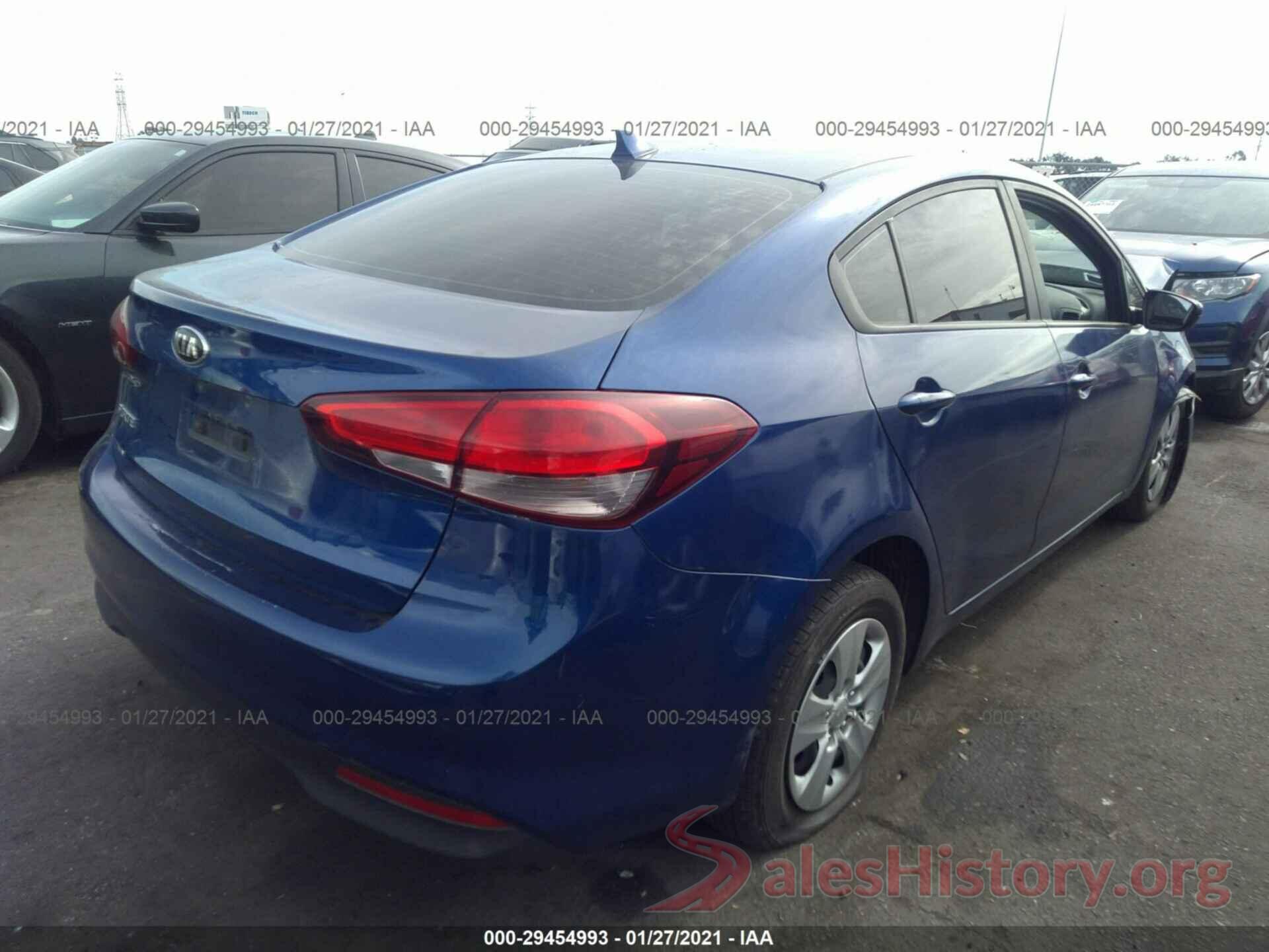 3KPFL4A79HE063184 2017 KIA FORTE