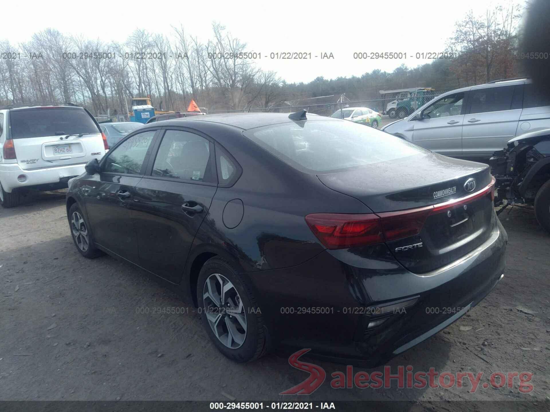 3KPF24AD7LE157517 2020 KIA FORTE