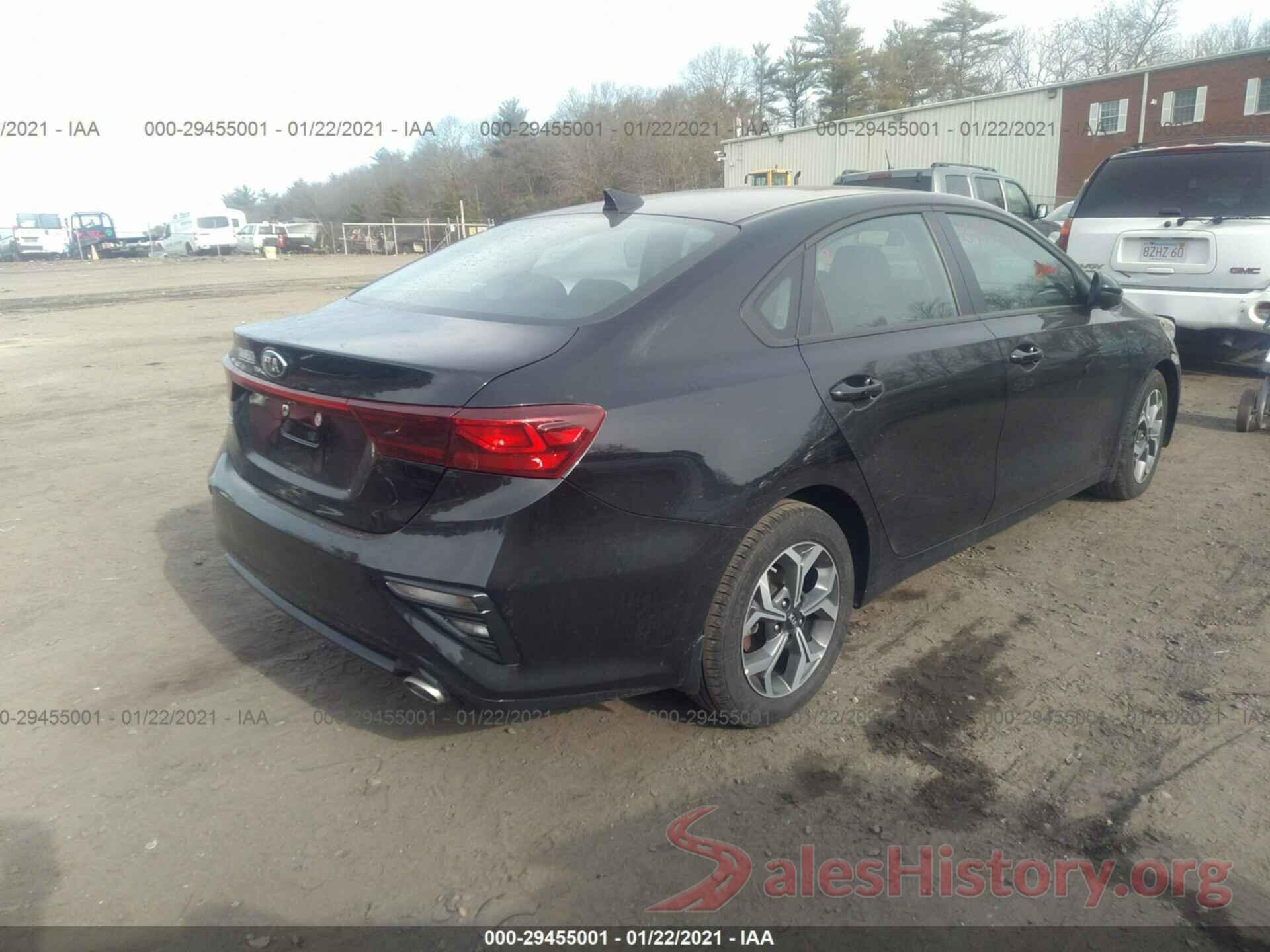 3KPF24AD7LE157517 2020 KIA FORTE