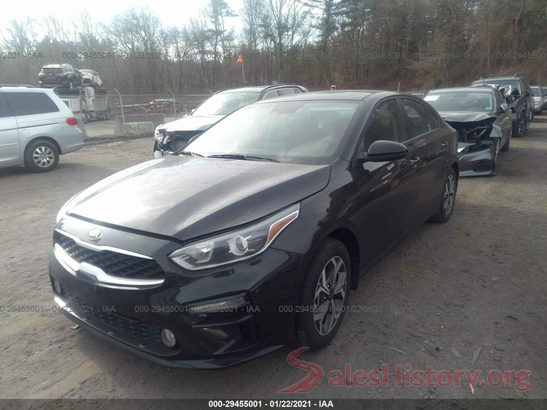 3KPF24AD7LE157517 2020 KIA FORTE