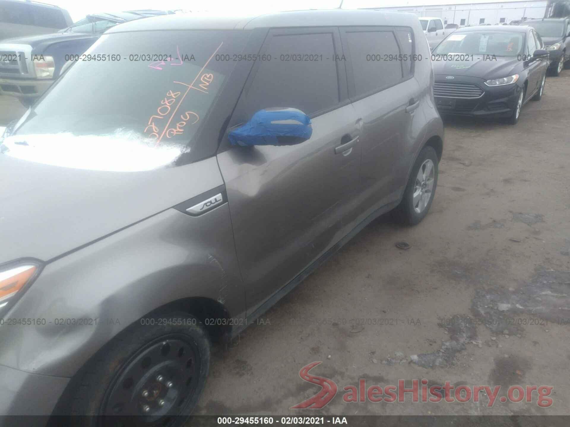 KNDJN2A29K7695493 2019 KIA SOUL