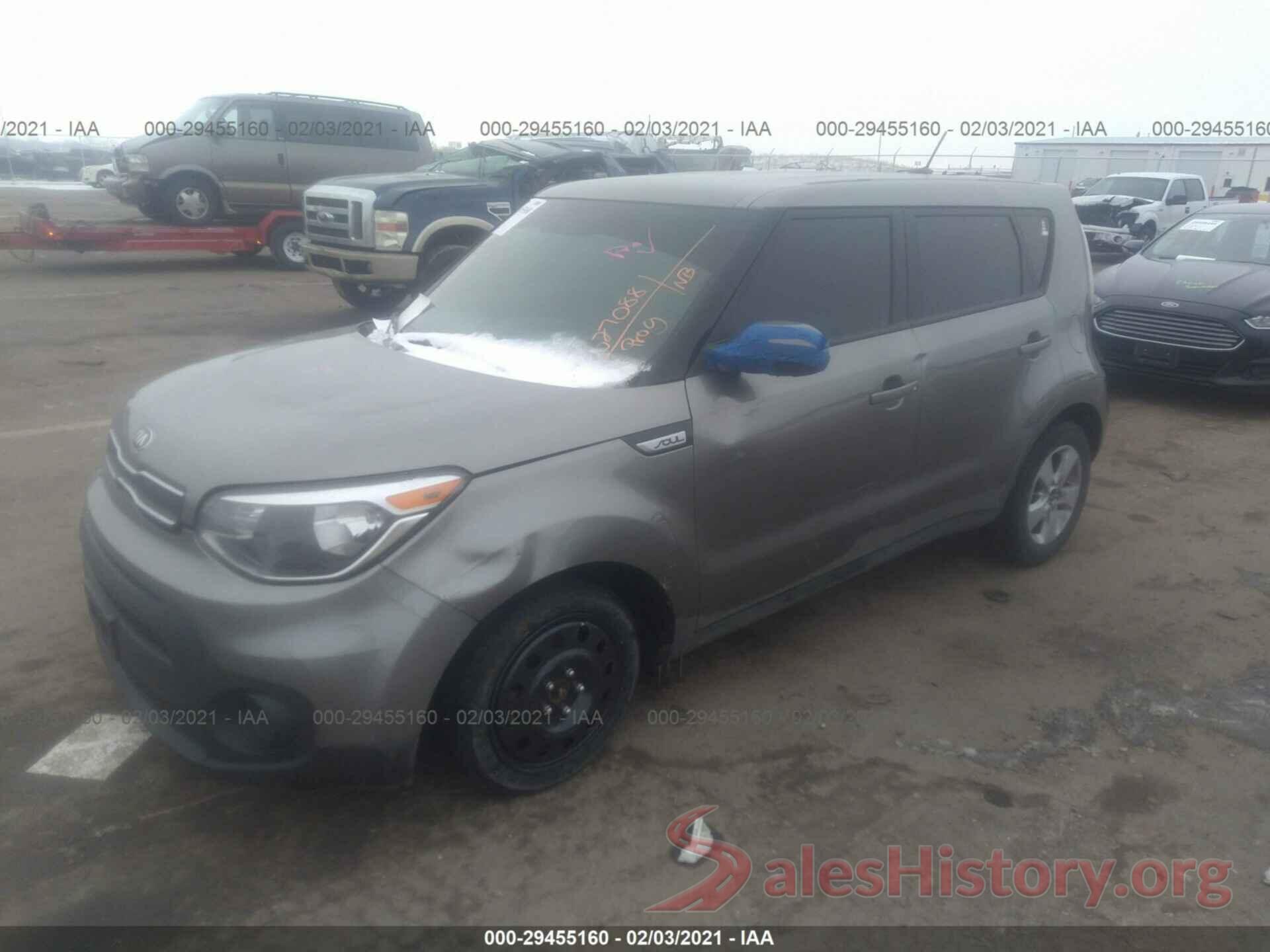 KNDJN2A29K7695493 2019 KIA SOUL