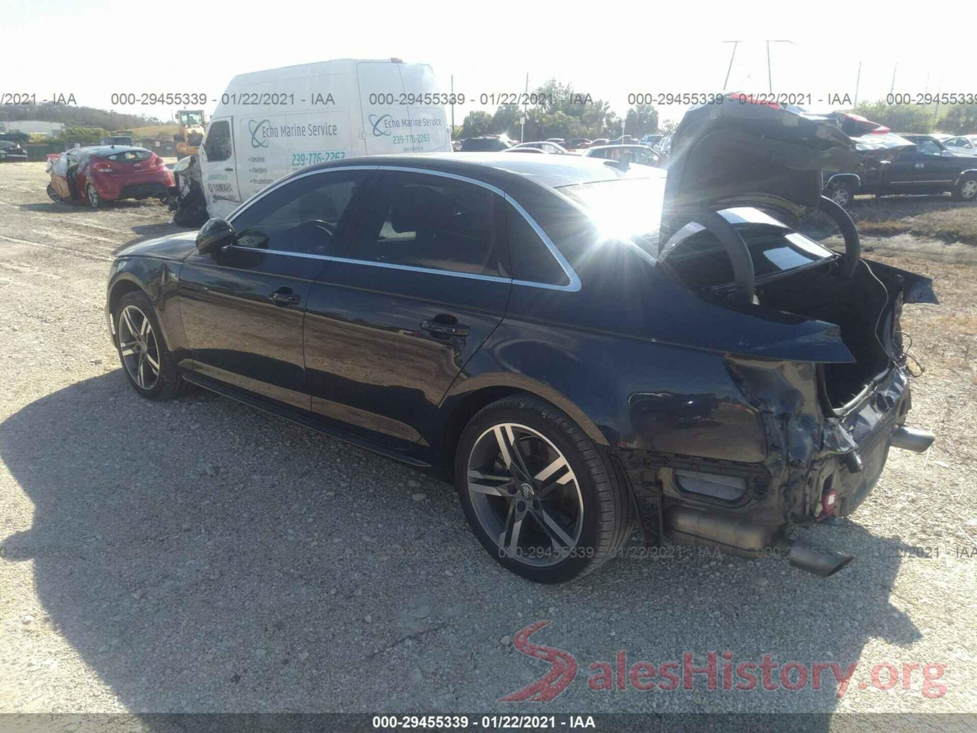 WAULNAF40HN008772 2017 AUDI A4