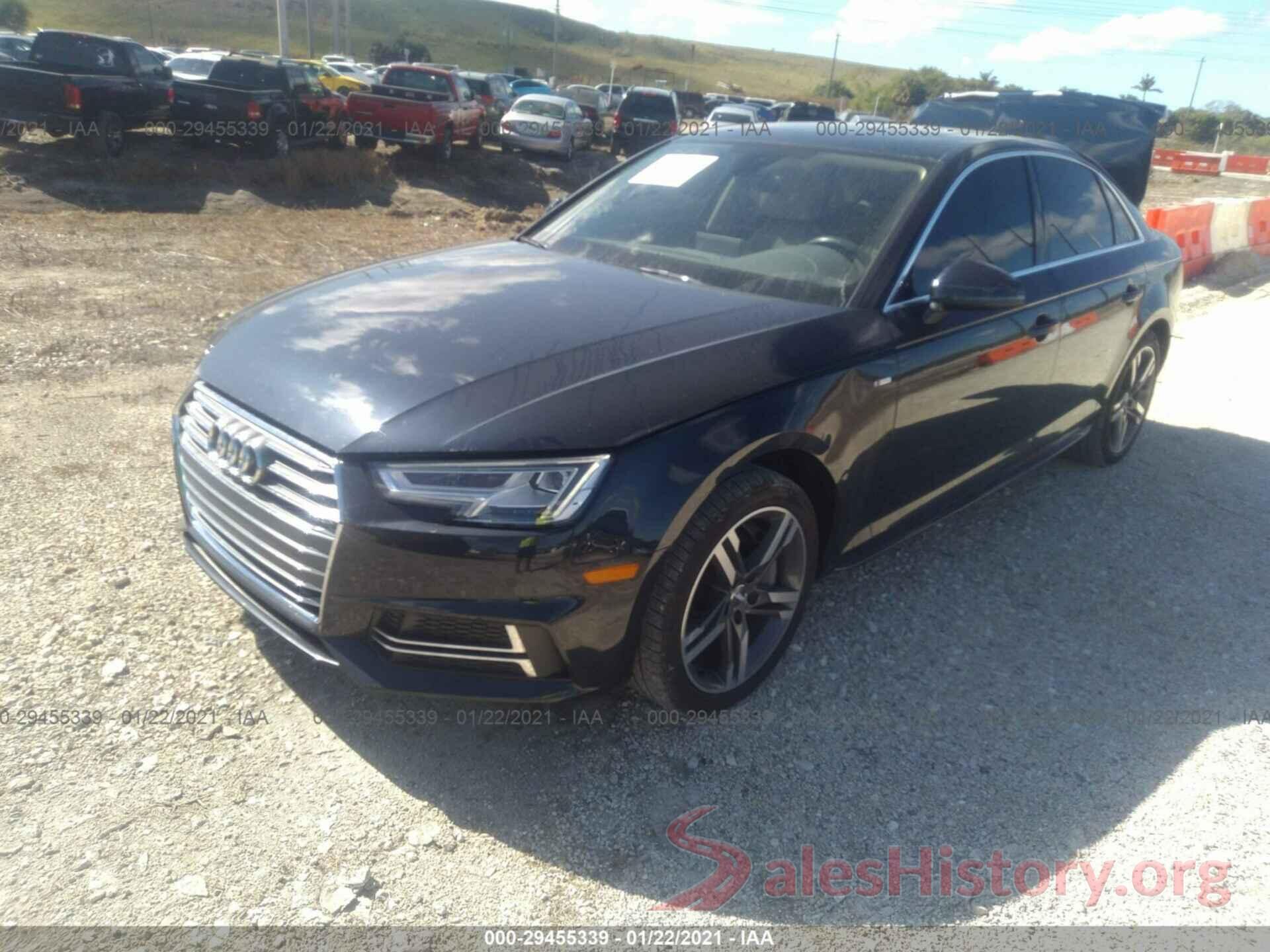 WAULNAF40HN008772 2017 AUDI A4