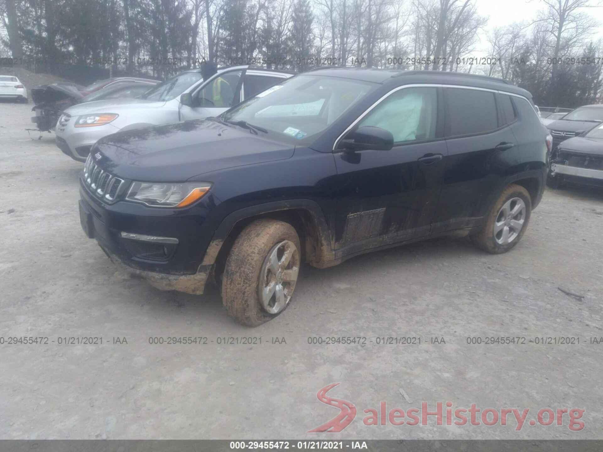 3C4NJDBB4KT621403 2019 JEEP COMPASS