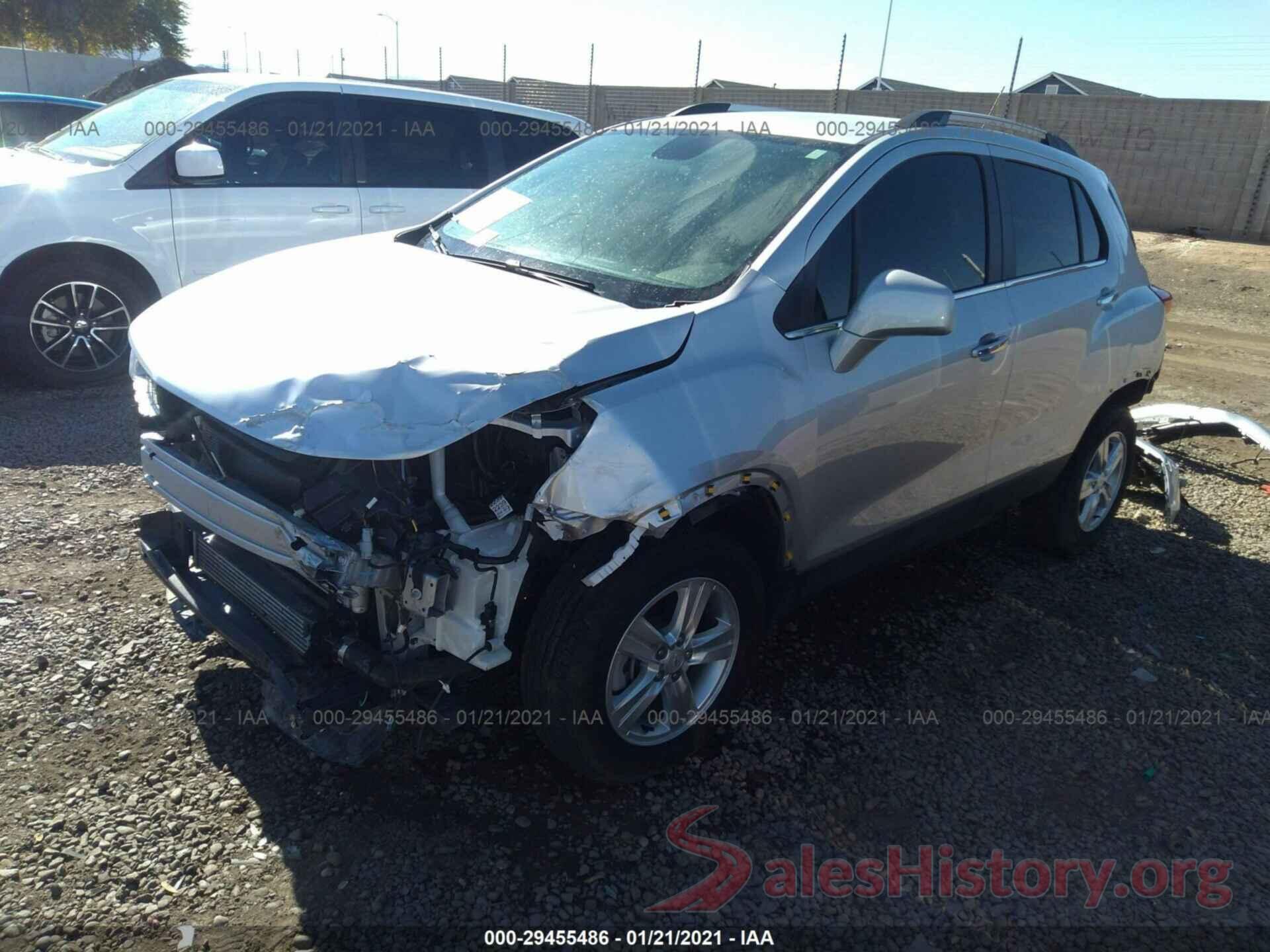 KL7CJPSBXKB751533 2019 CHEVROLET TRAX