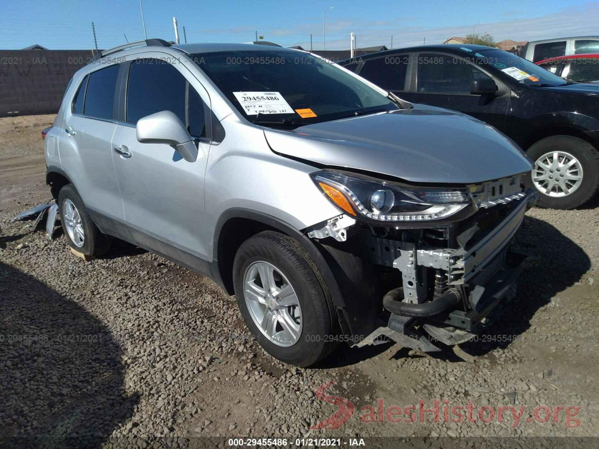 KL7CJPSBXKB751533 2019 CHEVROLET TRAX