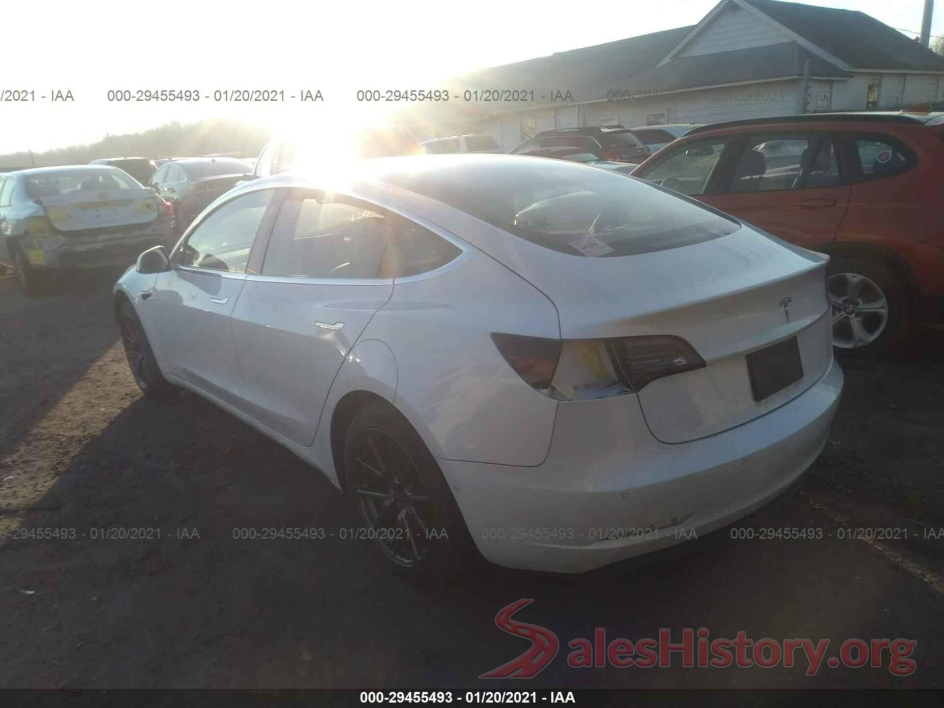 5YJ3E1EAXKF430709 2019 TESLA MODEL 3