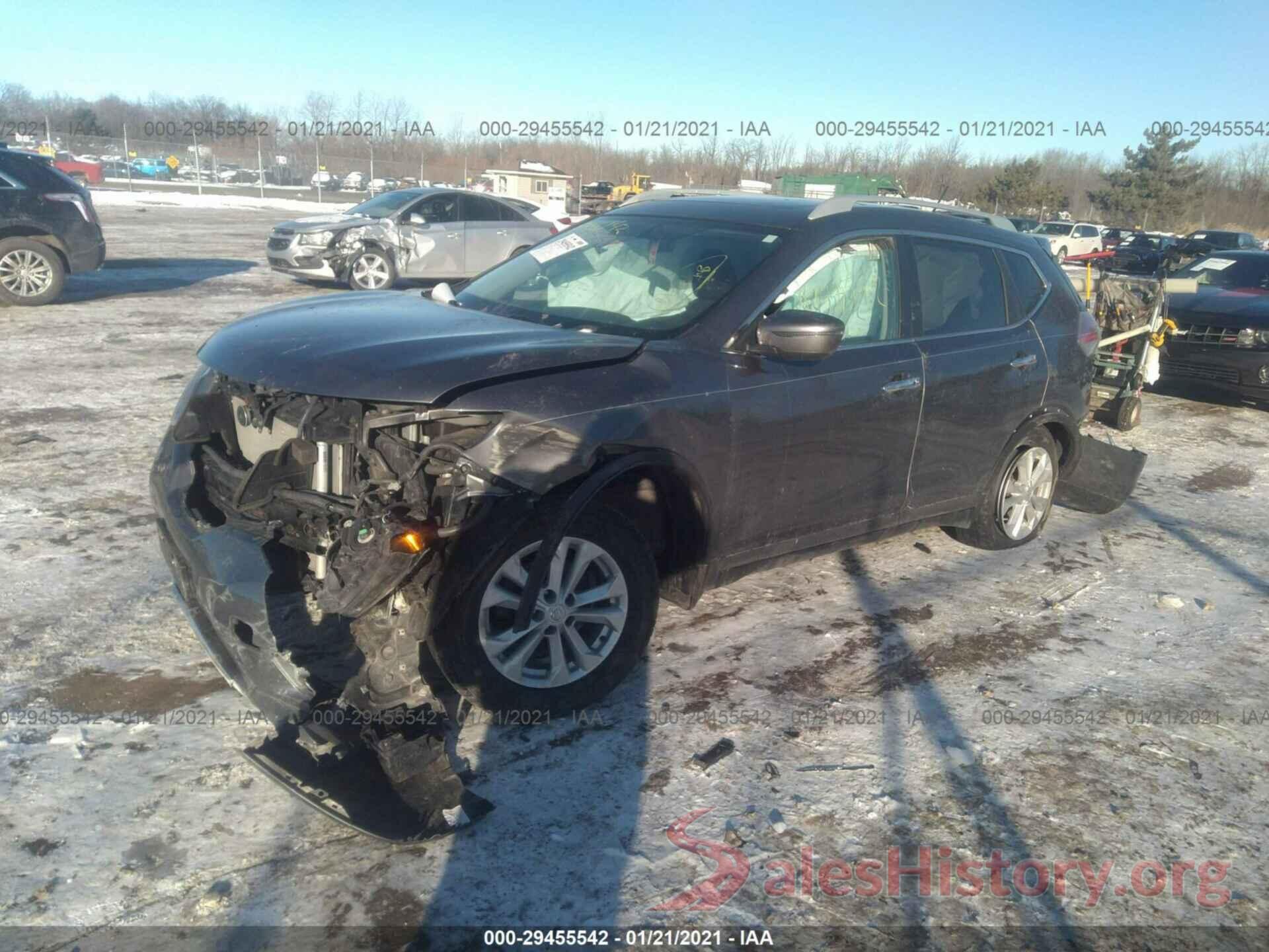 5N1AT2MV7GC758368 2016 NISSAN ROGUE