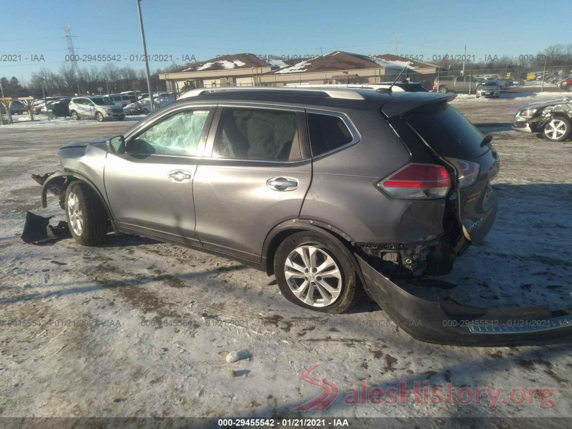 5N1AT2MV7GC758368 2016 NISSAN ROGUE