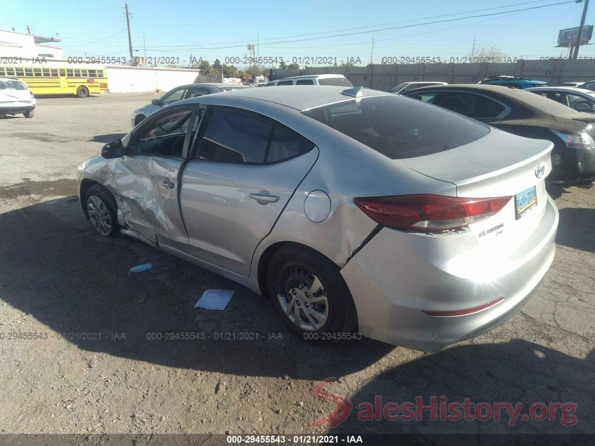 KMHD74LF3HU120945 2017 HYUNDAI ELANTRA