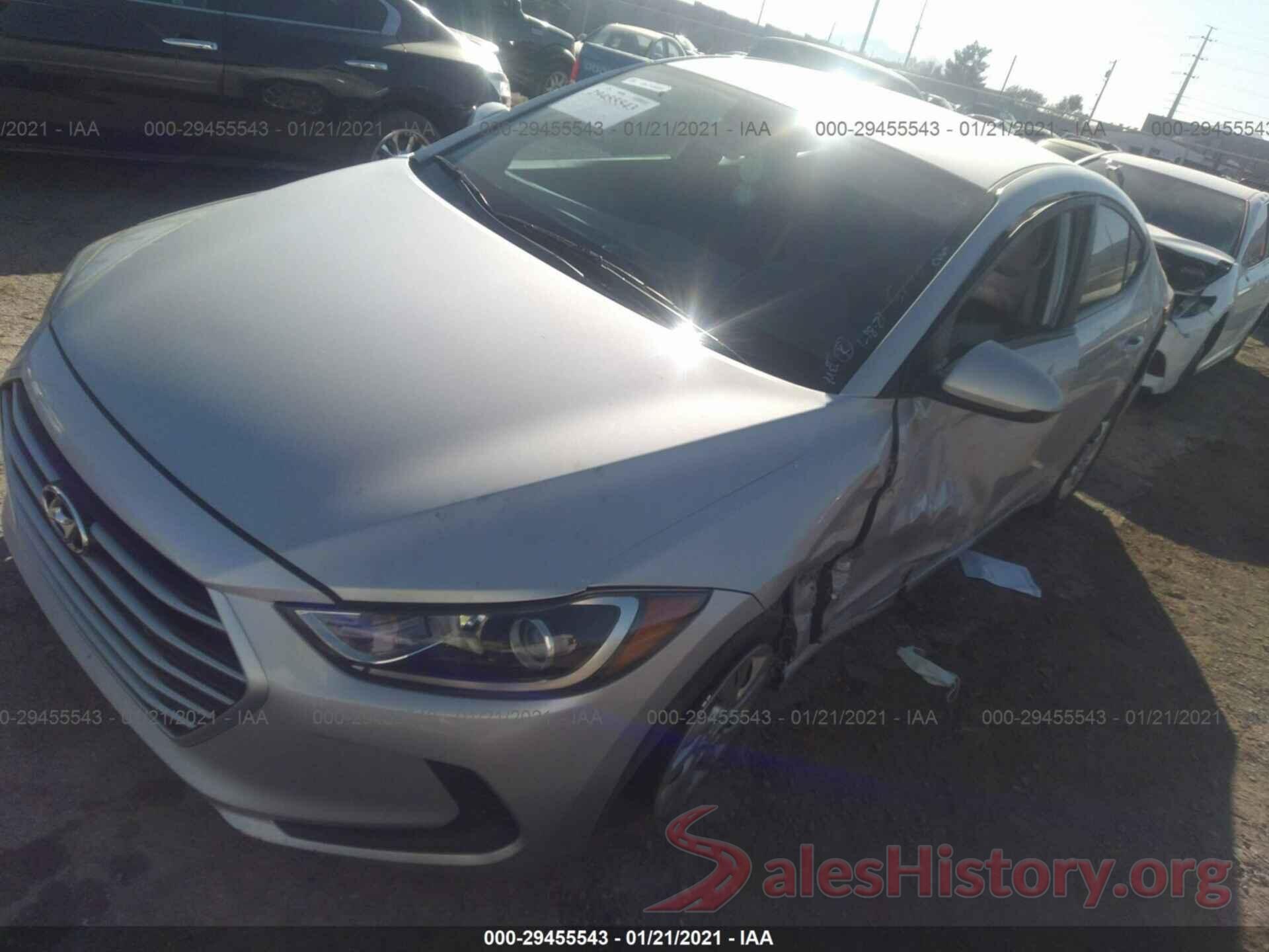 KMHD74LF3HU120945 2017 HYUNDAI ELANTRA