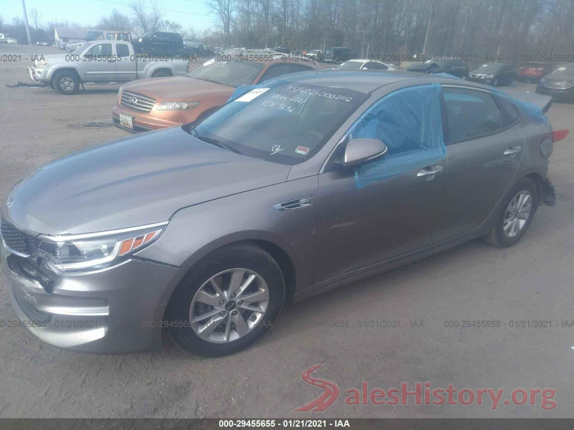 5XXGT4L31JG239642 2018 KIA OPTIMA