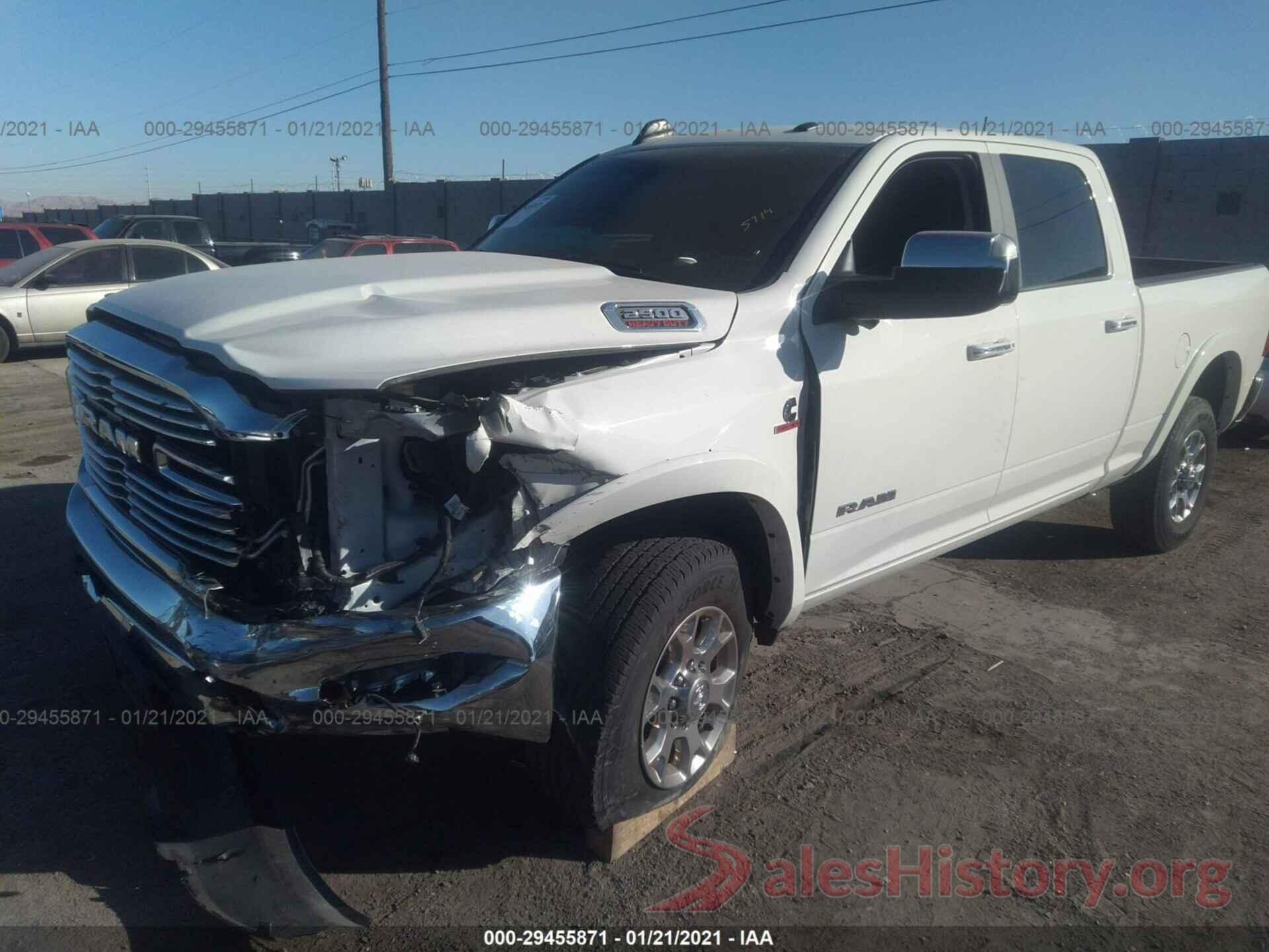 3C6UR5FL6KG609119 2019 DODGE RAM 2500