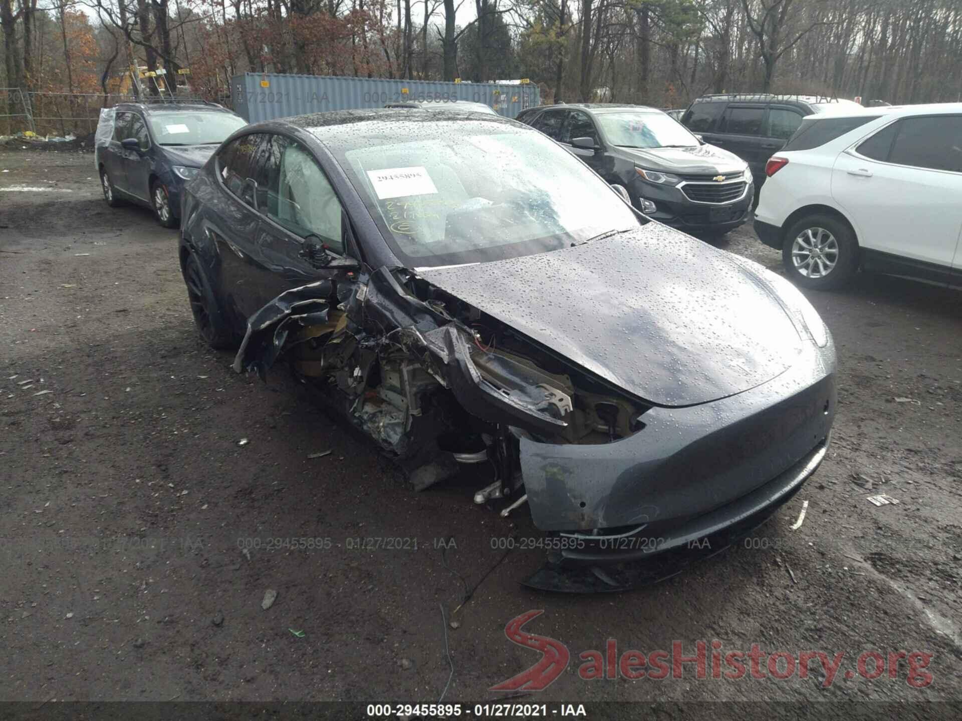 5YJYGDEE1MF080944 2021 TESLA MODEL Y