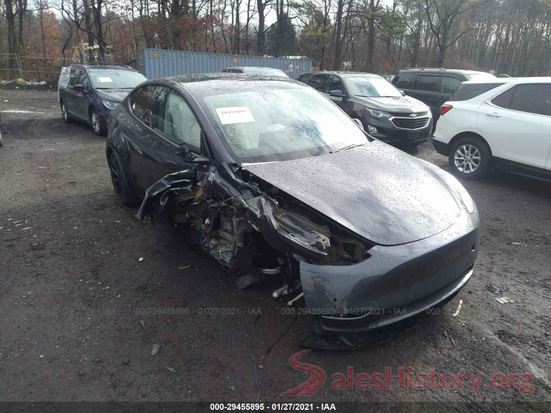 5YJYGDEE1MF080944 2021 TESLA MODEL Y