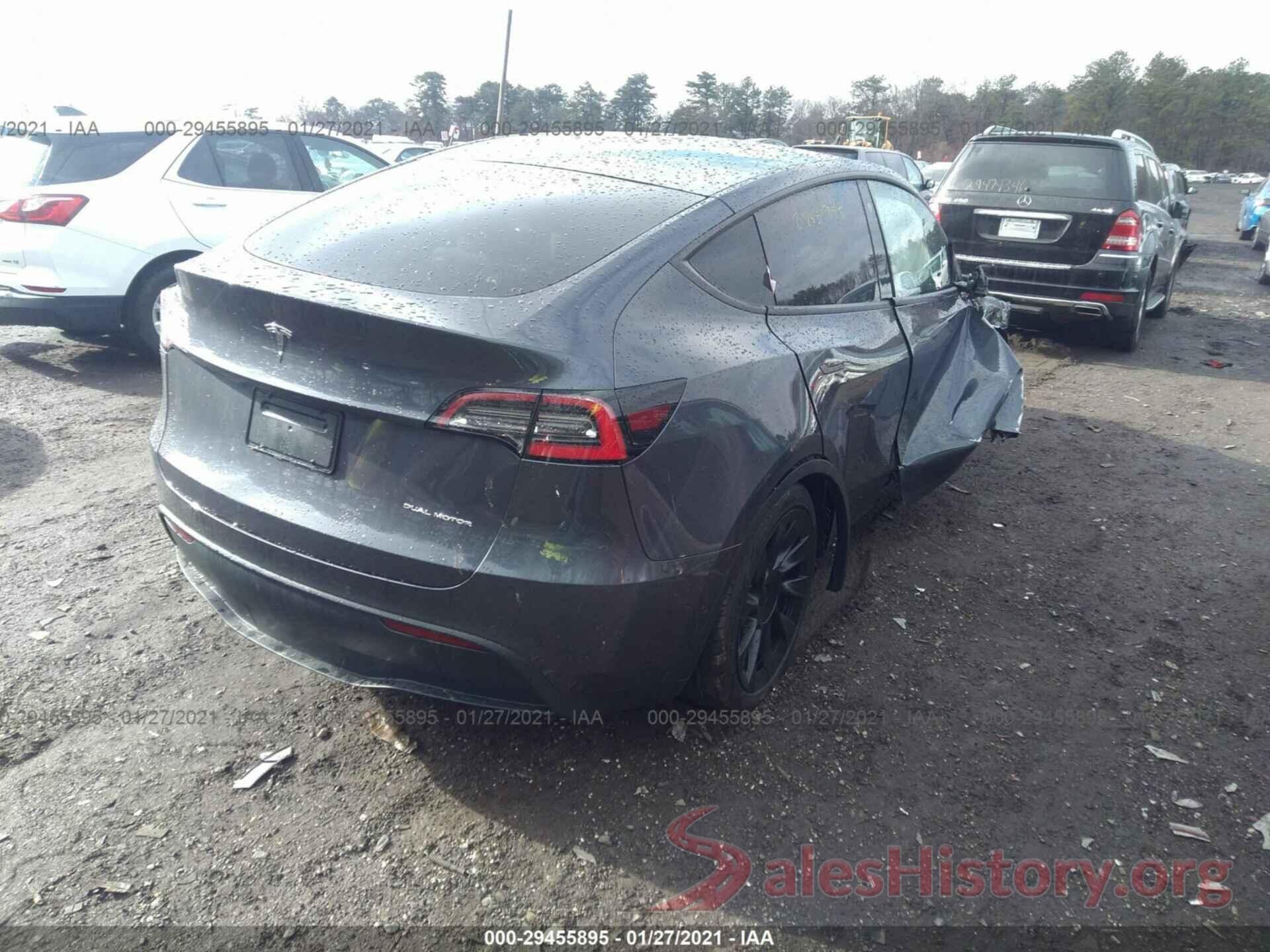 5YJYGDEE1MF080944 2021 TESLA MODEL Y