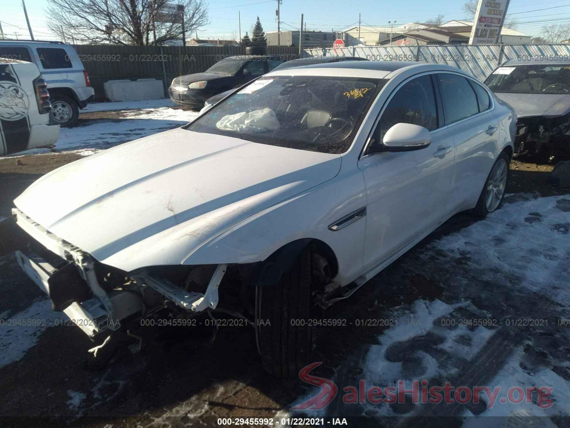 SAJBK4BV9GCY23989 2016 JAGUAR XF