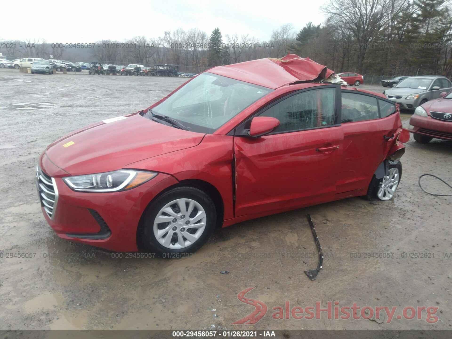 5NPD74LF0HH070830 2017 HYUNDAI ELANTRA