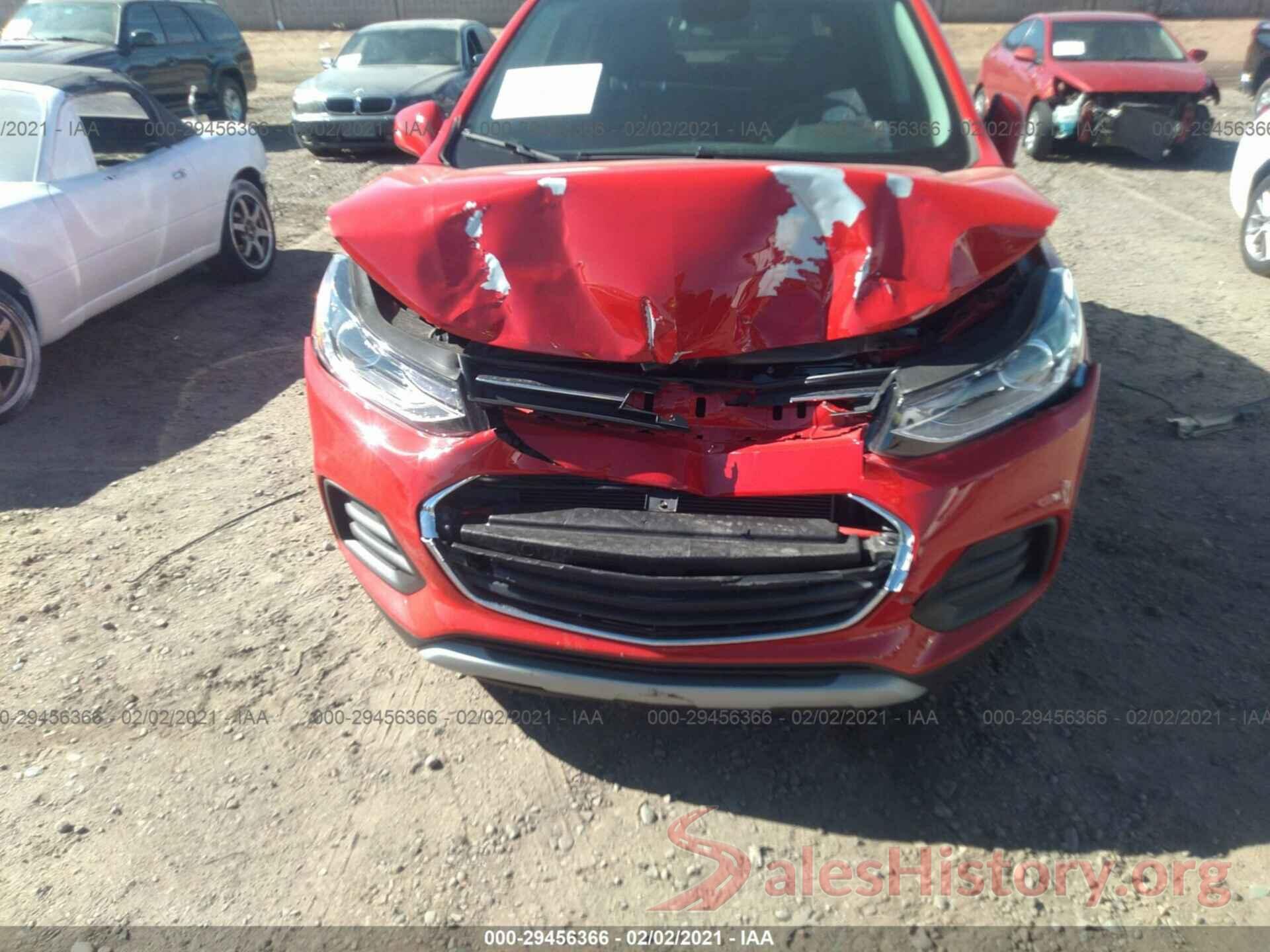 KL7CJLSB6LB342326 2020 CHEVROLET TRAX