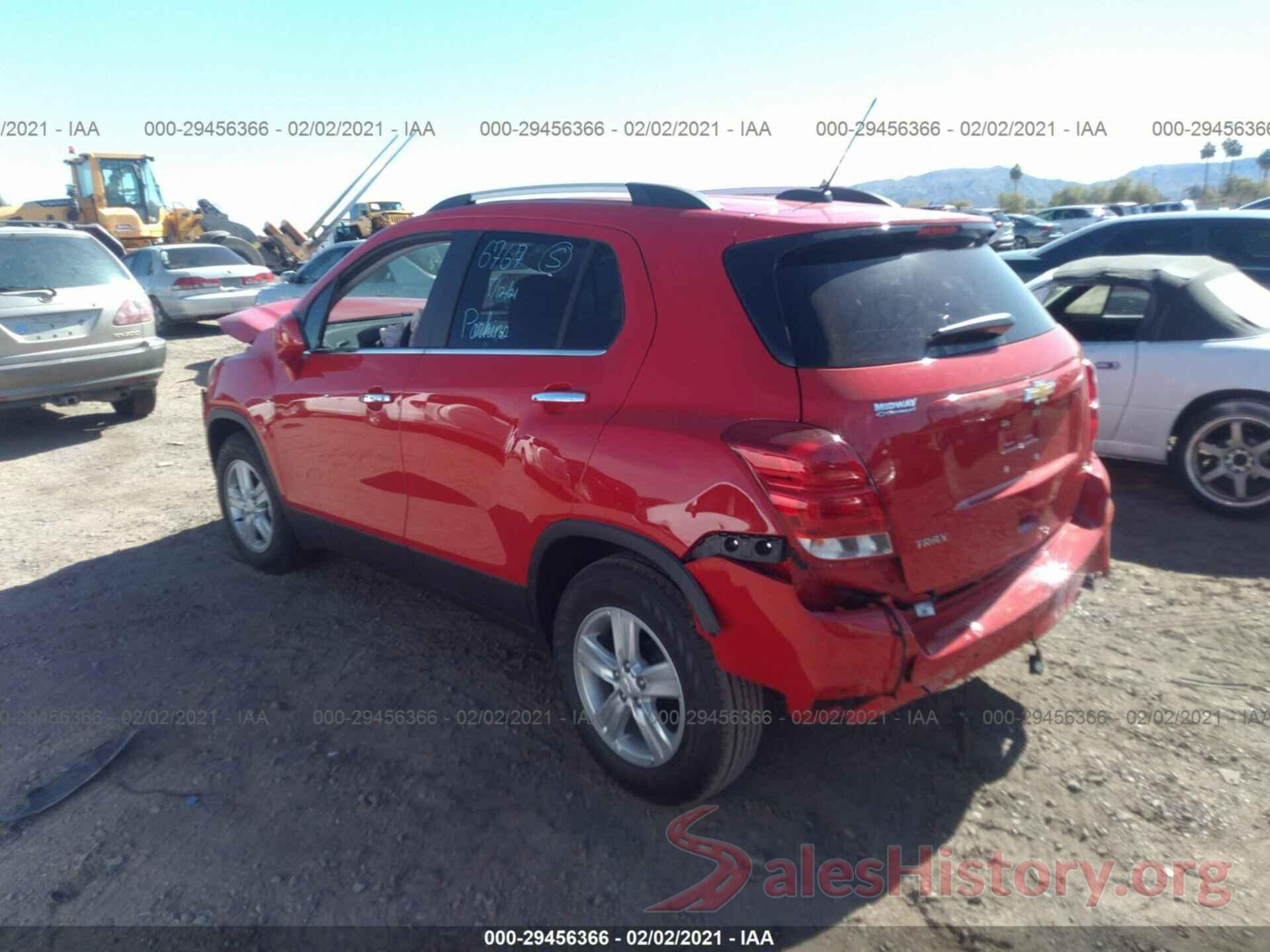 KL7CJLSB6LB342326 2020 CHEVROLET TRAX