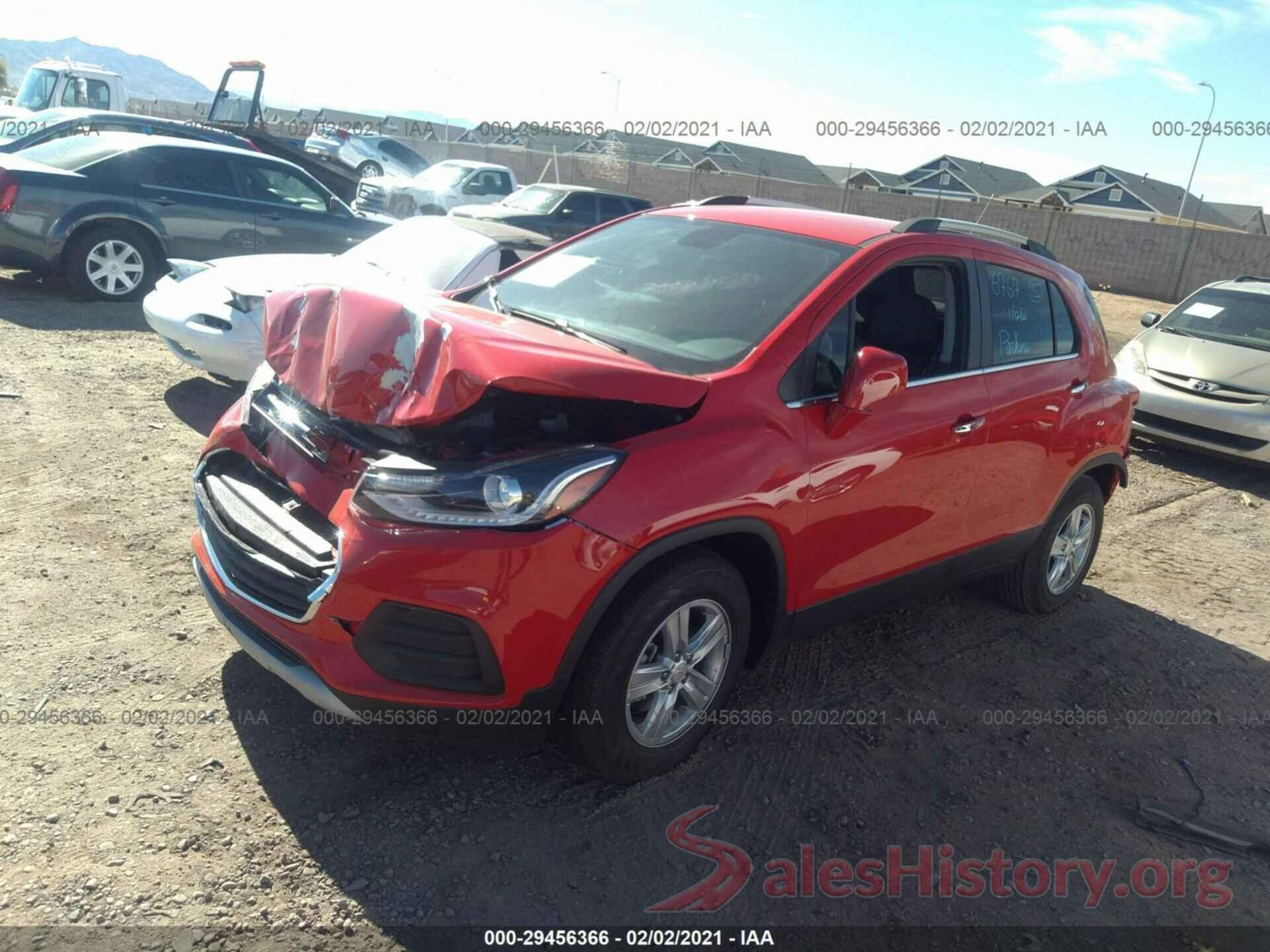 KL7CJLSB6LB342326 2020 CHEVROLET TRAX