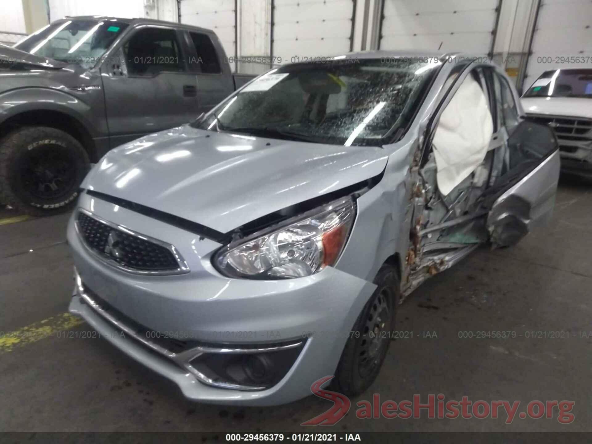 ML32A3HJ6KH015047 2019 MITSUBISHI MIRAGE