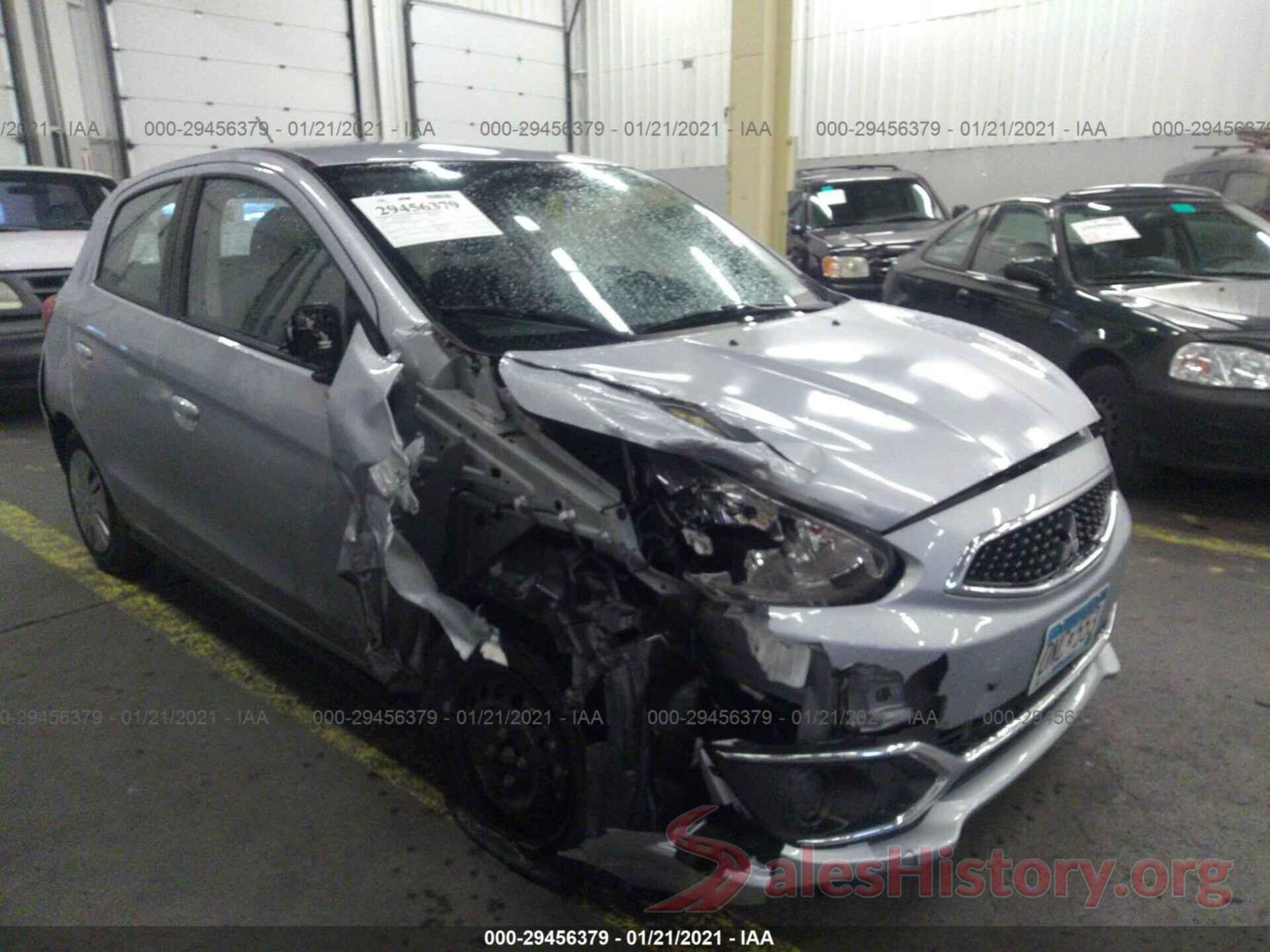 ML32A3HJ6KH015047 2019 MITSUBISHI MIRAGE