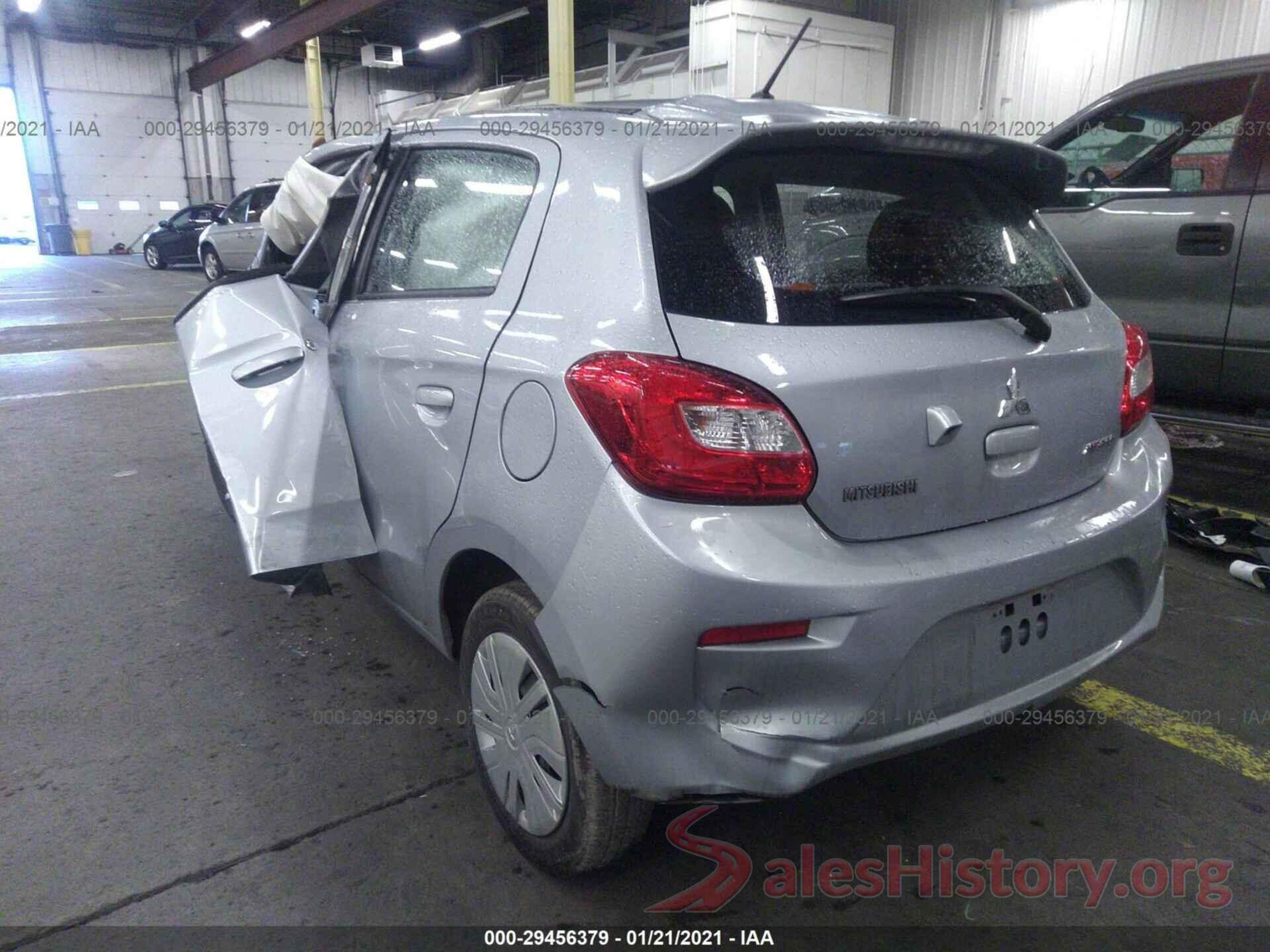 ML32A3HJ6KH015047 2019 MITSUBISHI MIRAGE