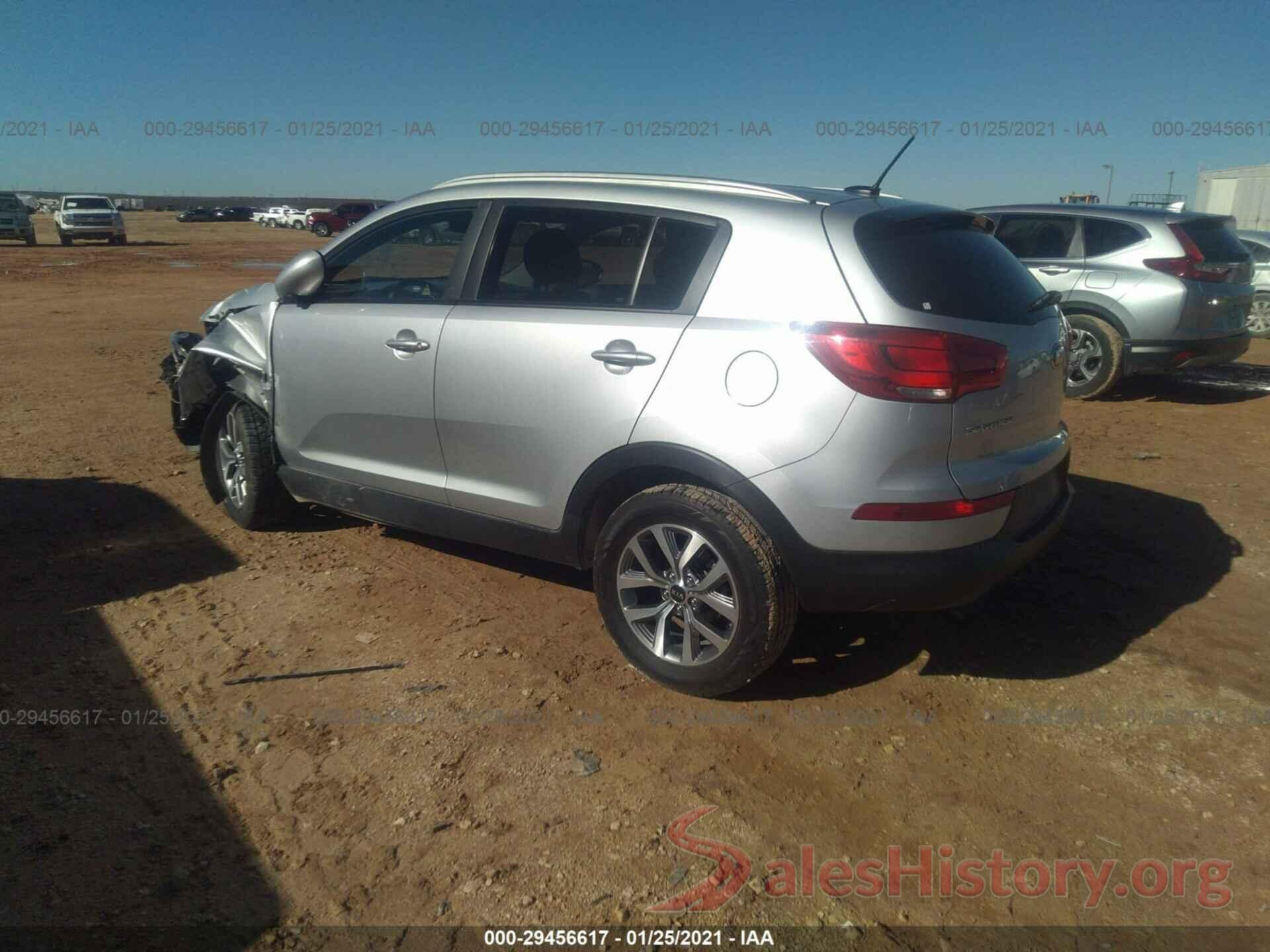 KNDPB3ACXG7846785 2016 KIA SPORTAGE