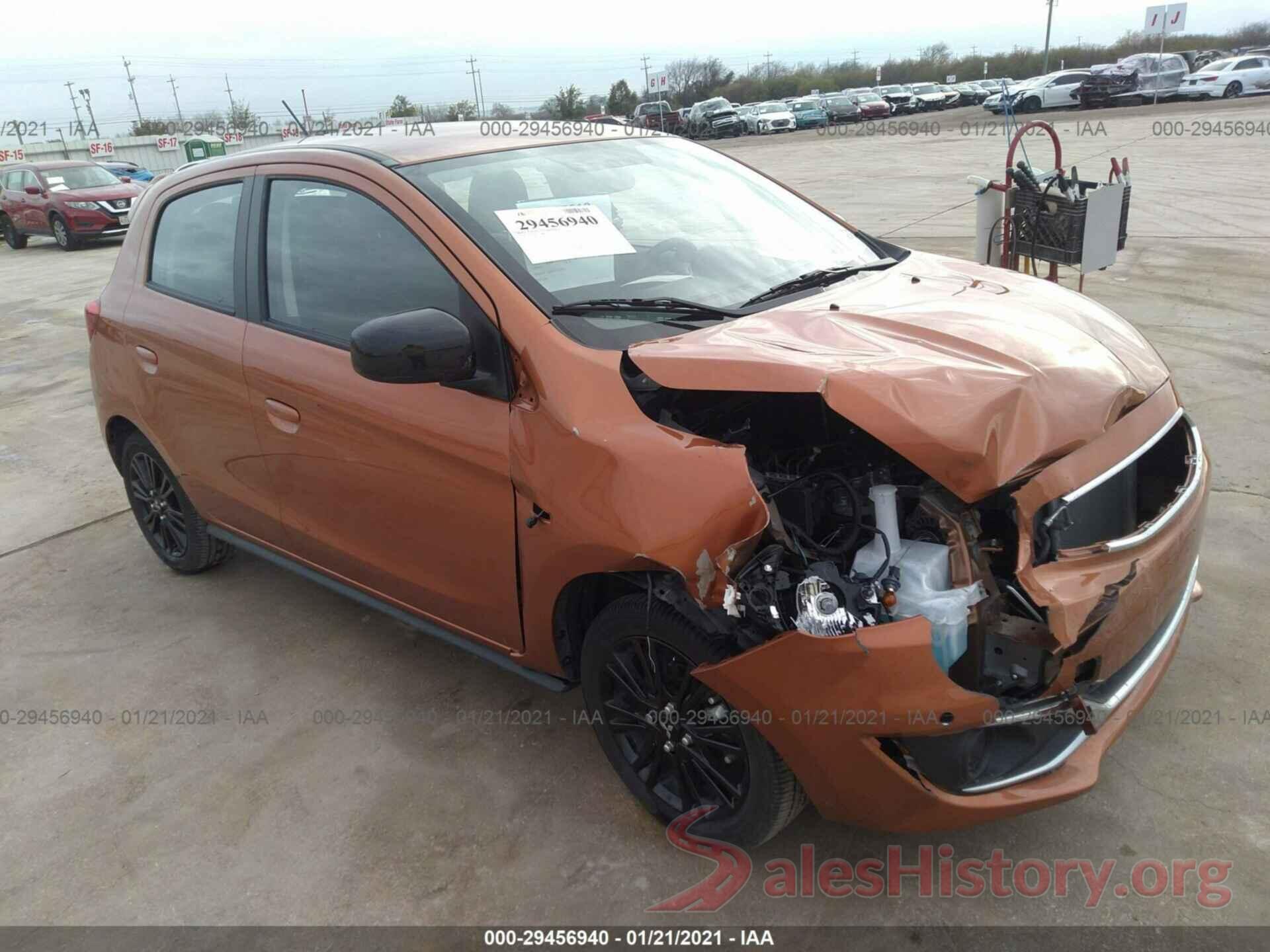 ML32A5HJ2LH009744 2020 MITSUBISHI MIRAGE