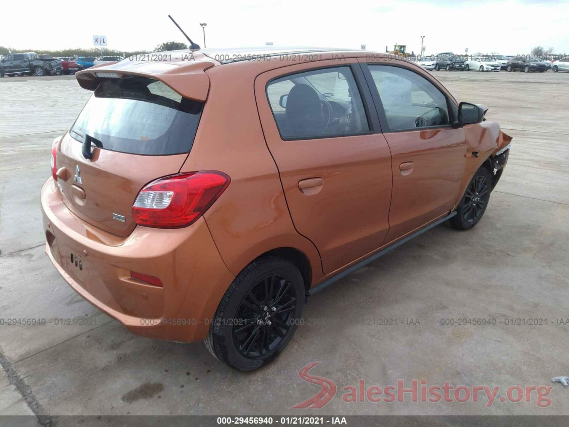 ML32A5HJ2LH009744 2020 MITSUBISHI MIRAGE