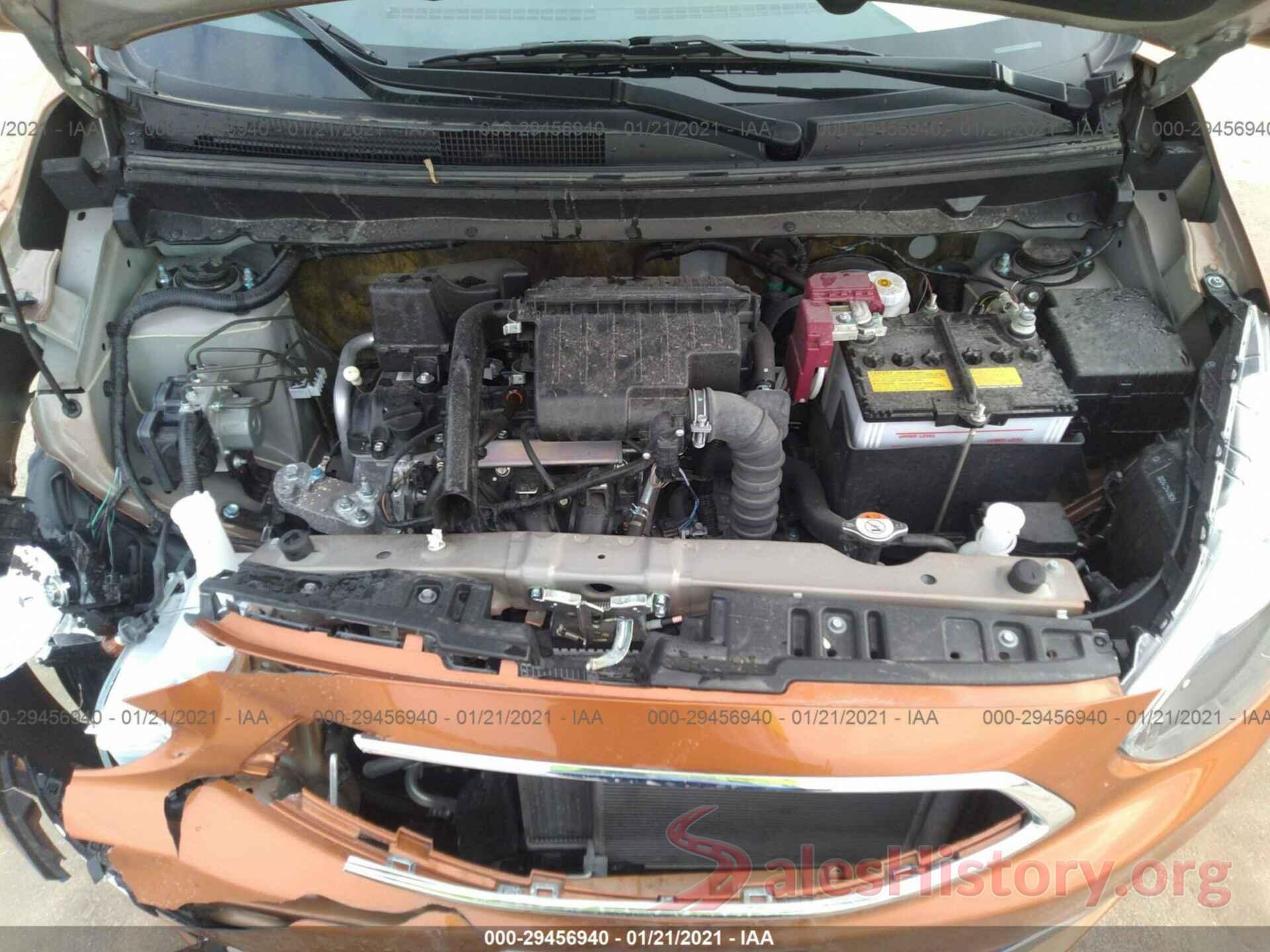 ML32A5HJ2LH009744 2020 MITSUBISHI MIRAGE