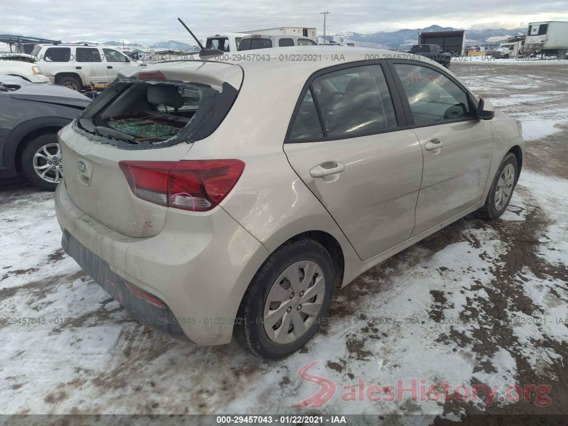 3KPA25AB0JE087595 2018 KIA RIO 5-DOOR