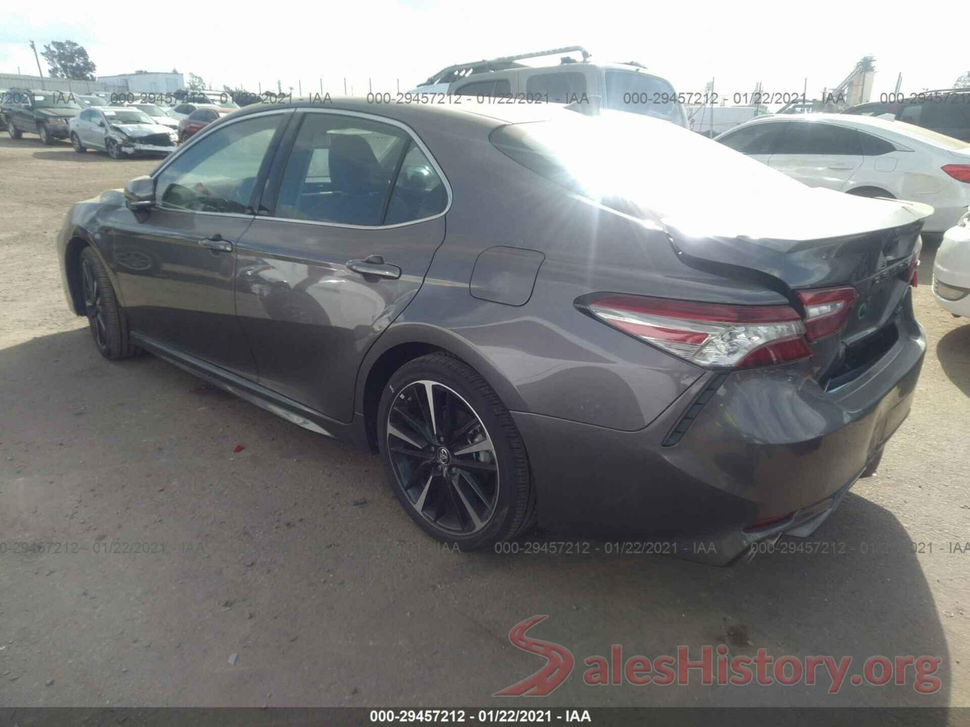 4T1B61HK9KU294511 2019 TOYOTA CAMRY