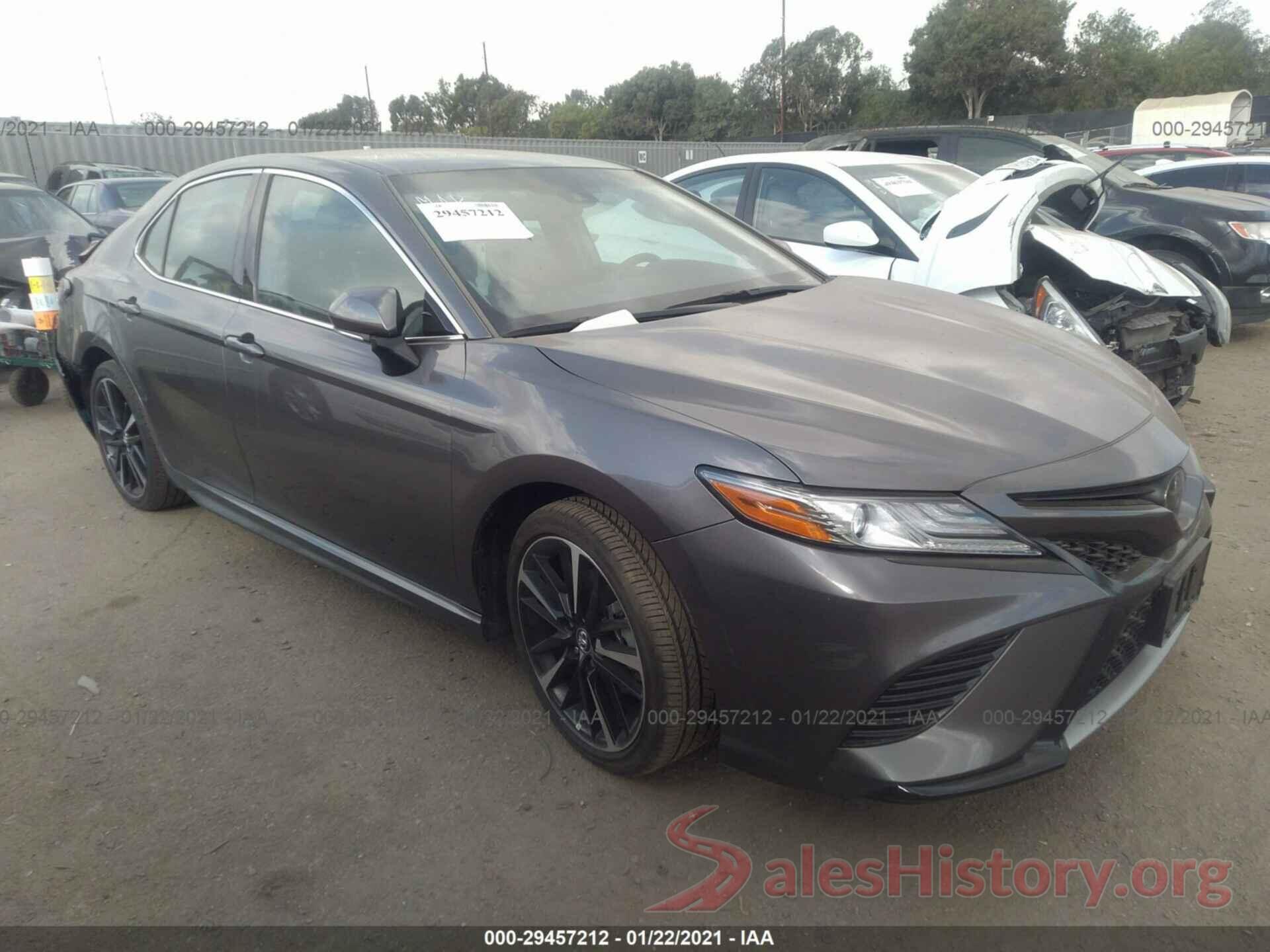 4T1B61HK9KU294511 2019 TOYOTA CAMRY