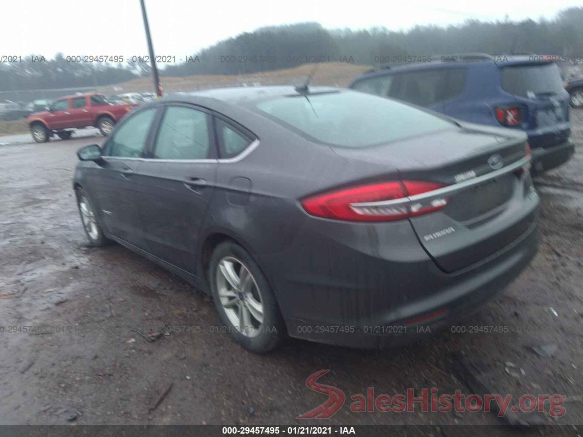 3FA6P0LU4JR287127 2018 FORD FUSION HYBRID