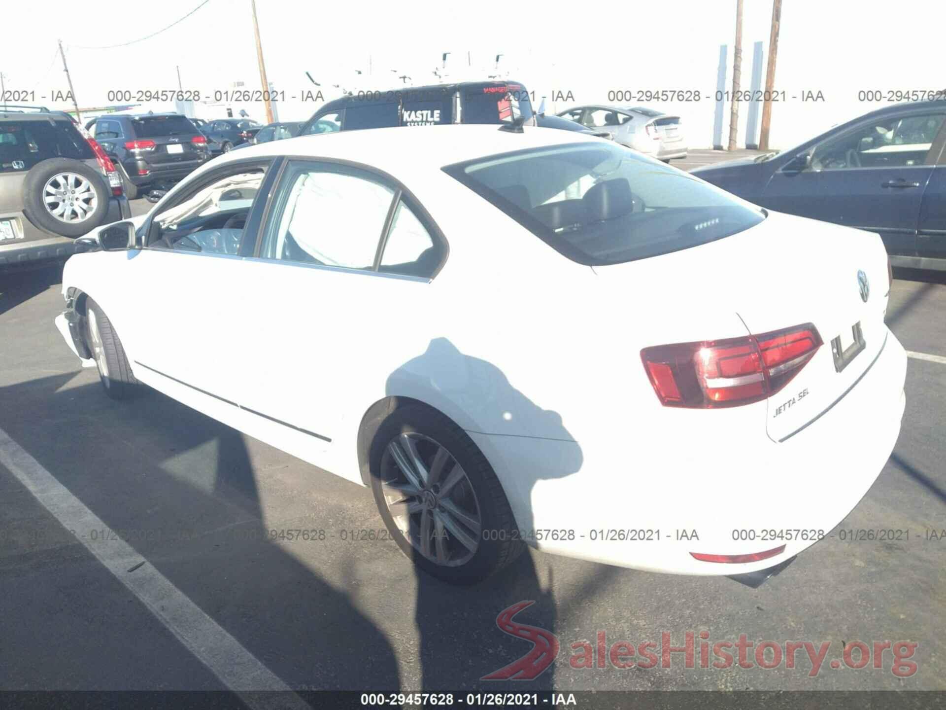 3VWL17AJ0HM407834 2017 VOLKSWAGEN JETTA