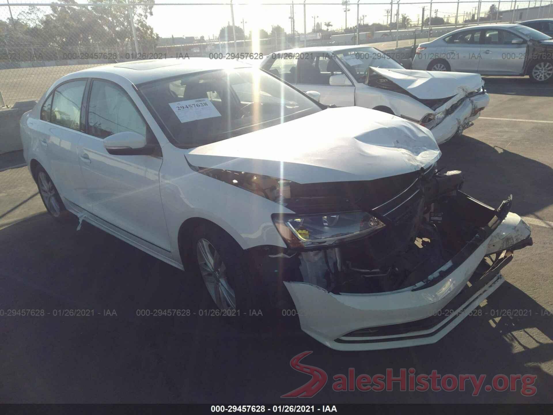 3VWL17AJ0HM407834 2017 VOLKSWAGEN JETTA