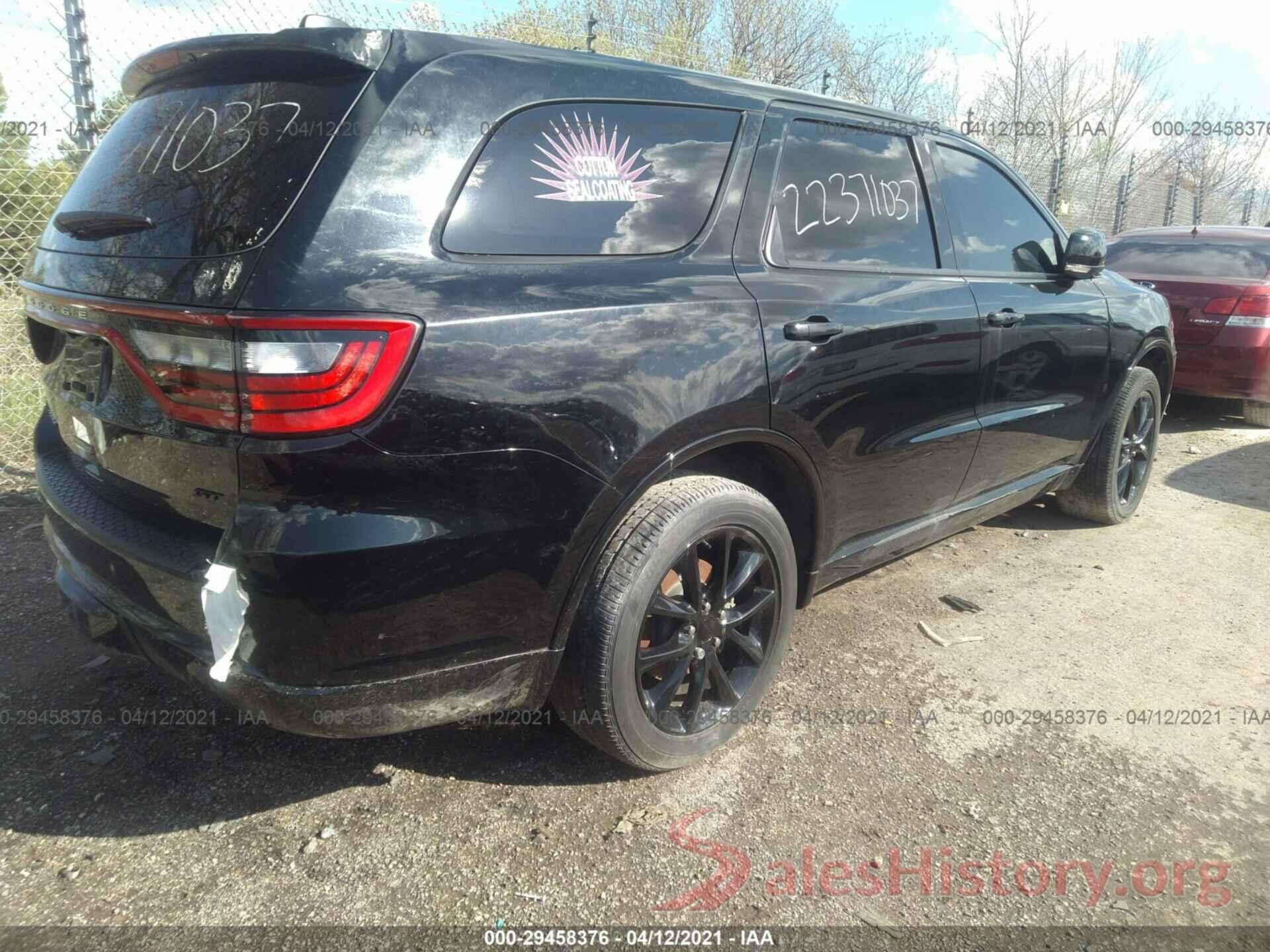 1C4RDJDG5HC814535 2017 DODGE DURANGO