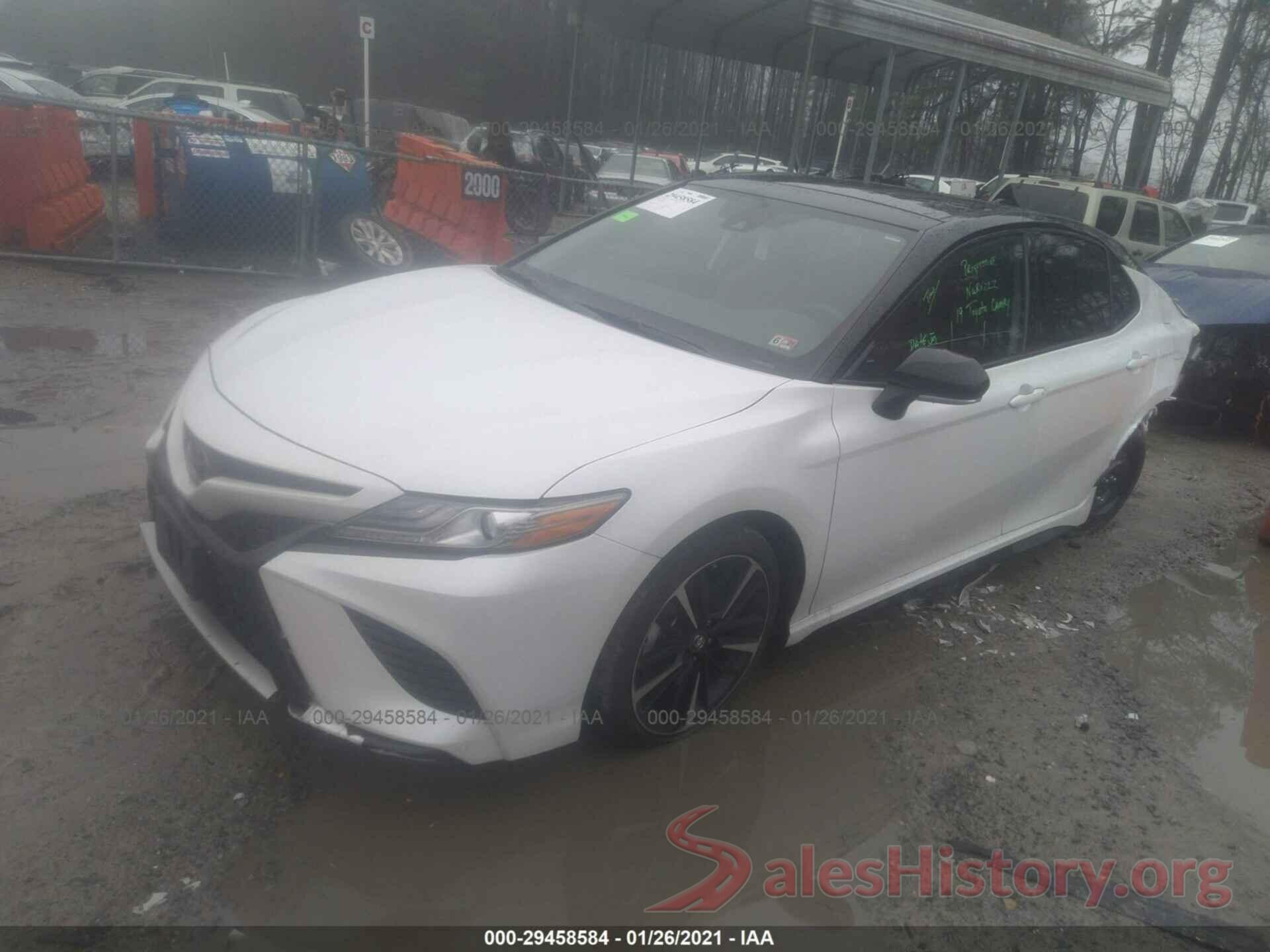 4T1B61HK6KU263278 2019 TOYOTA CAMRY