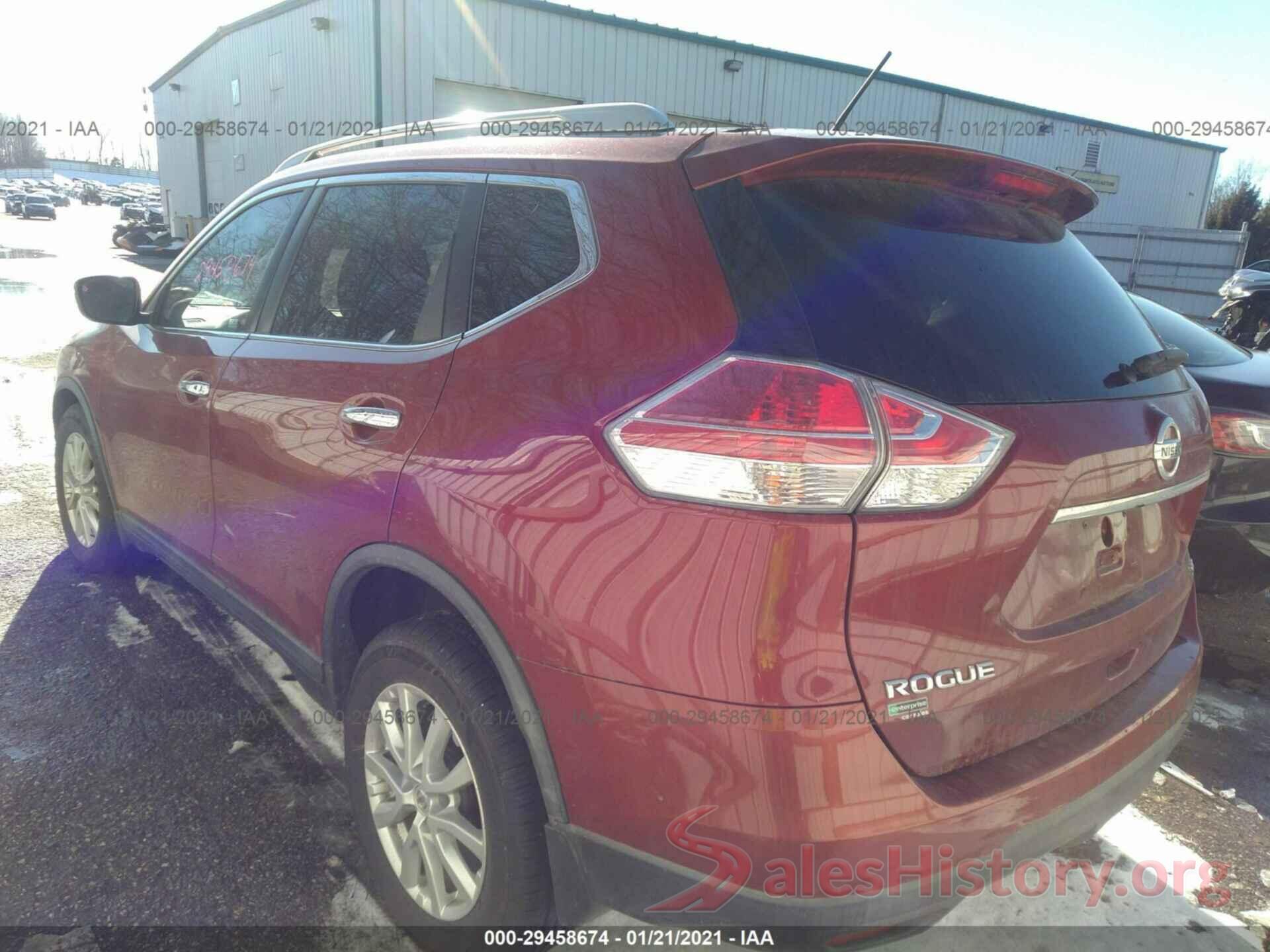 KNMAT2MTXGP666442 2016 NISSAN ROGUE