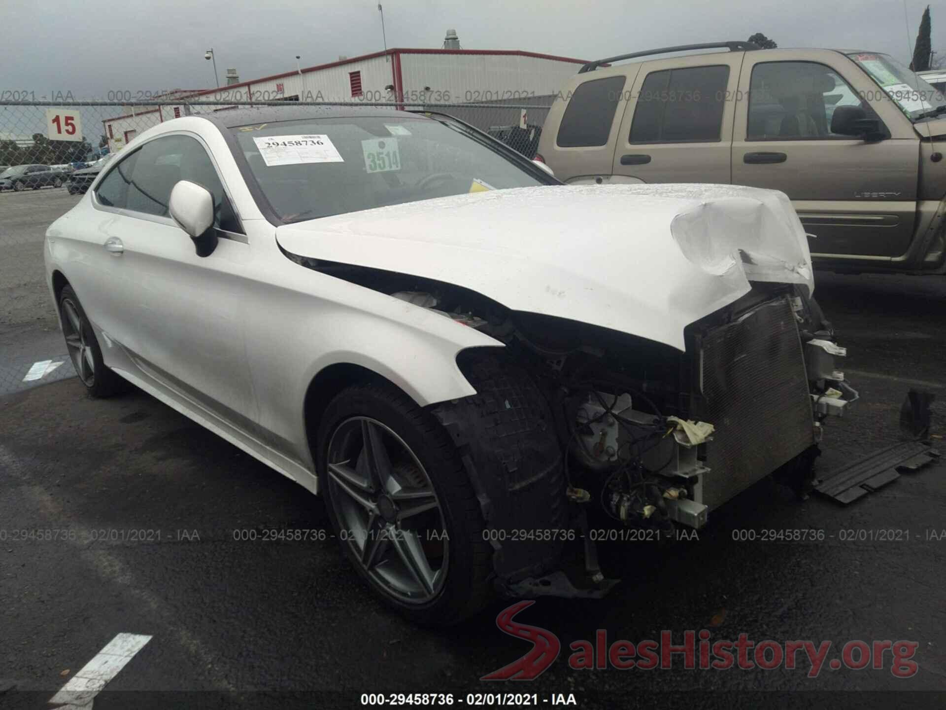 WDDWJ4JB2HF464680 2017 MERCEDES-BENZ C-CLASS