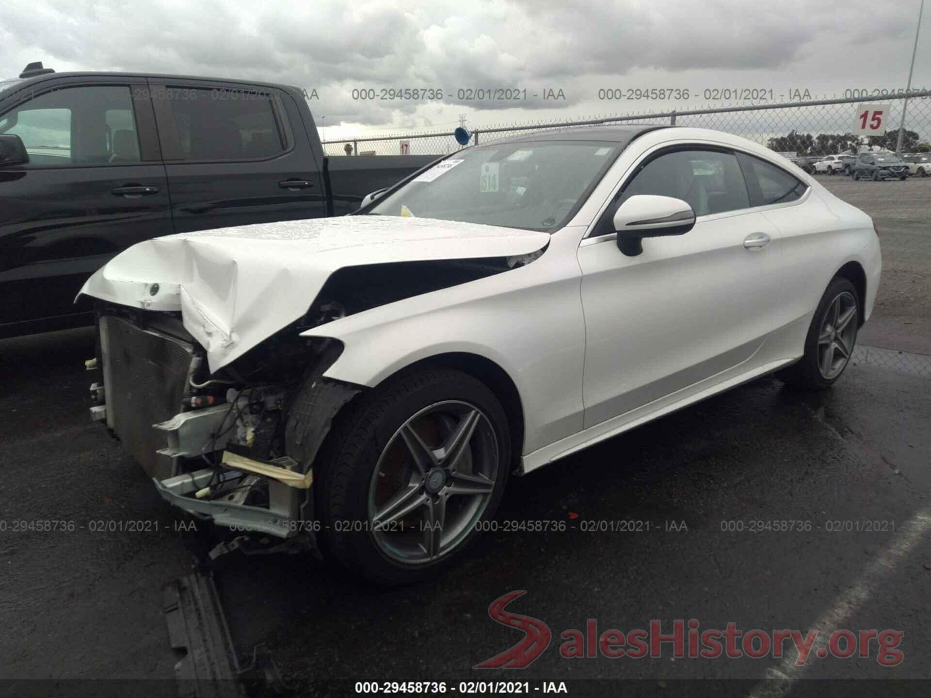 WDDWJ4JB2HF464680 2017 MERCEDES-BENZ C-CLASS