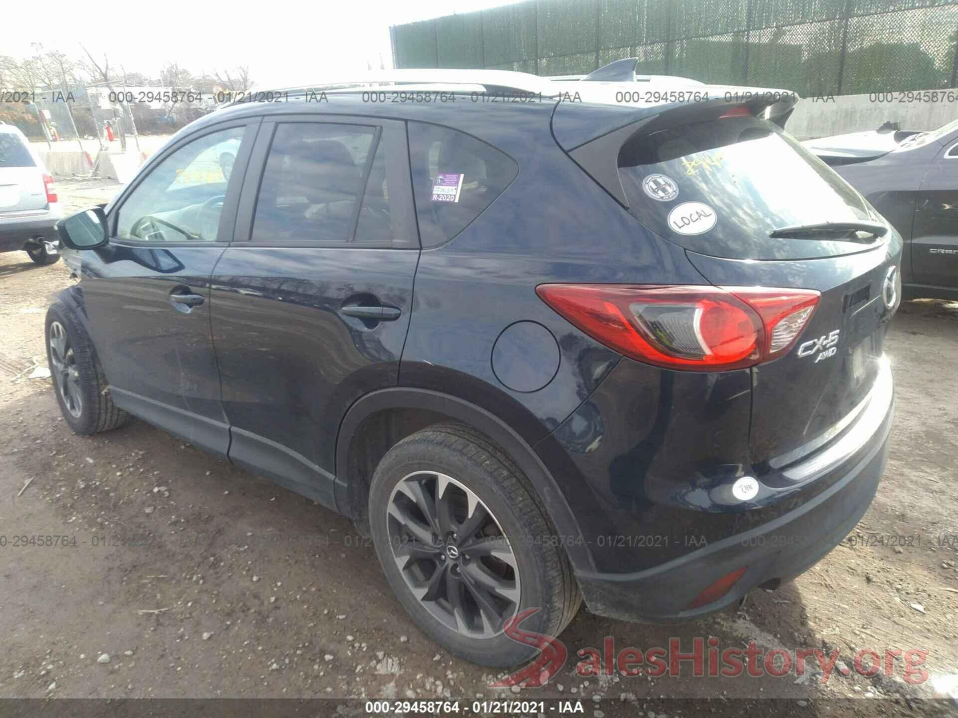 JM3KE4DY6G0744933 2016 MAZDA CX-5